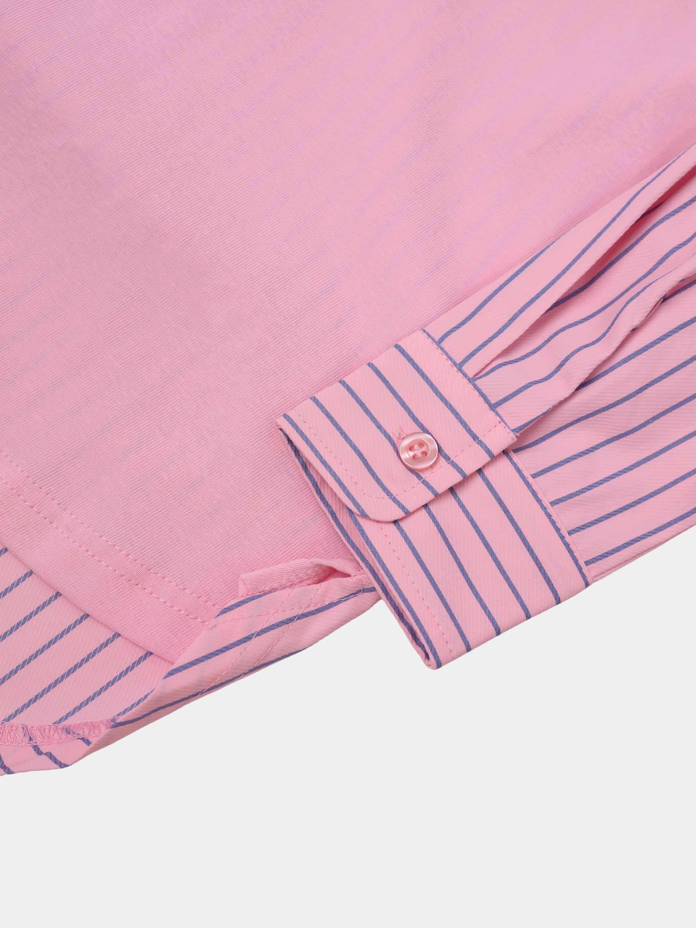 Shirt Back Polo T-Shirt-Pink