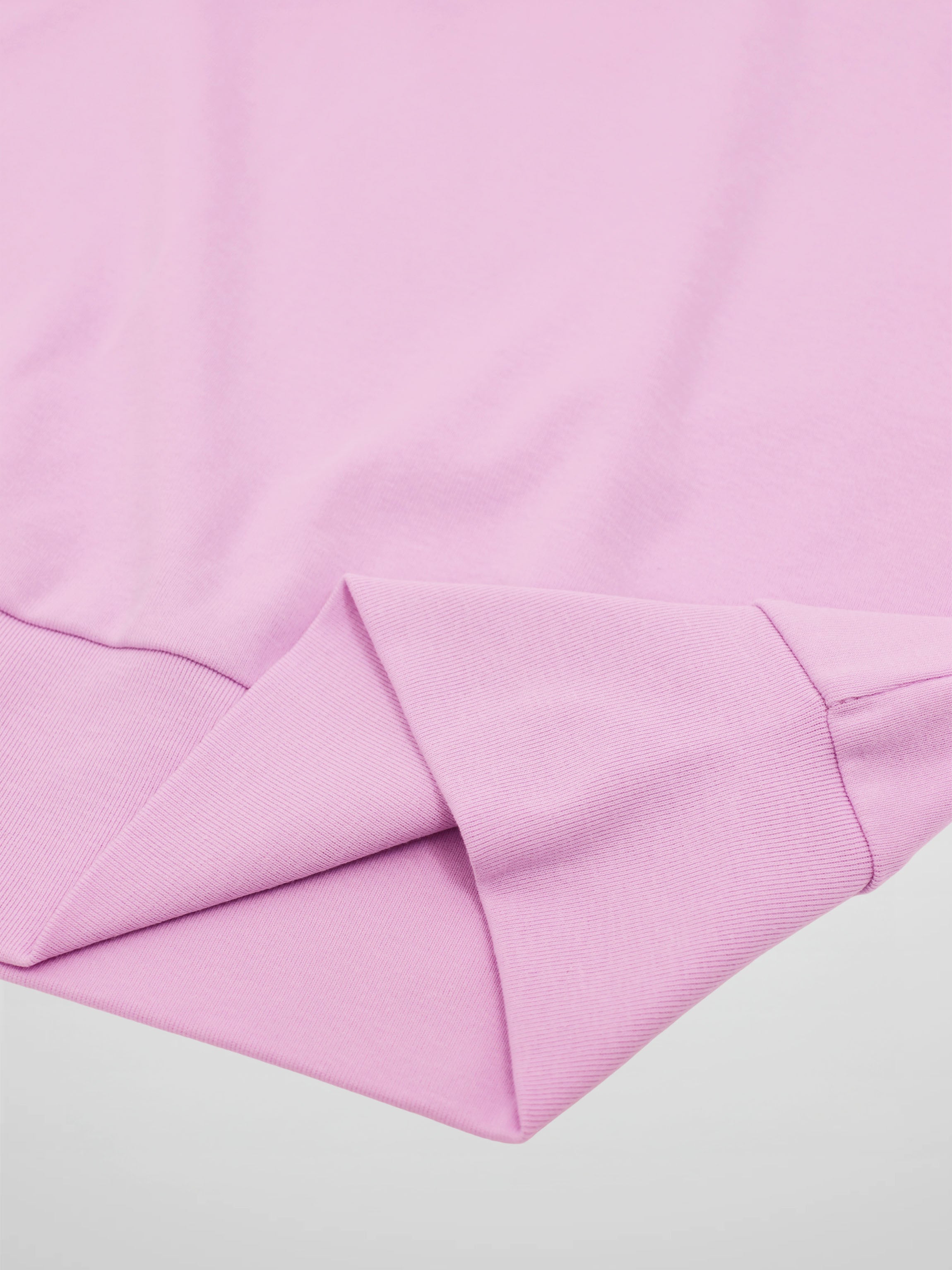 Collared Bomber Tee-Lilac