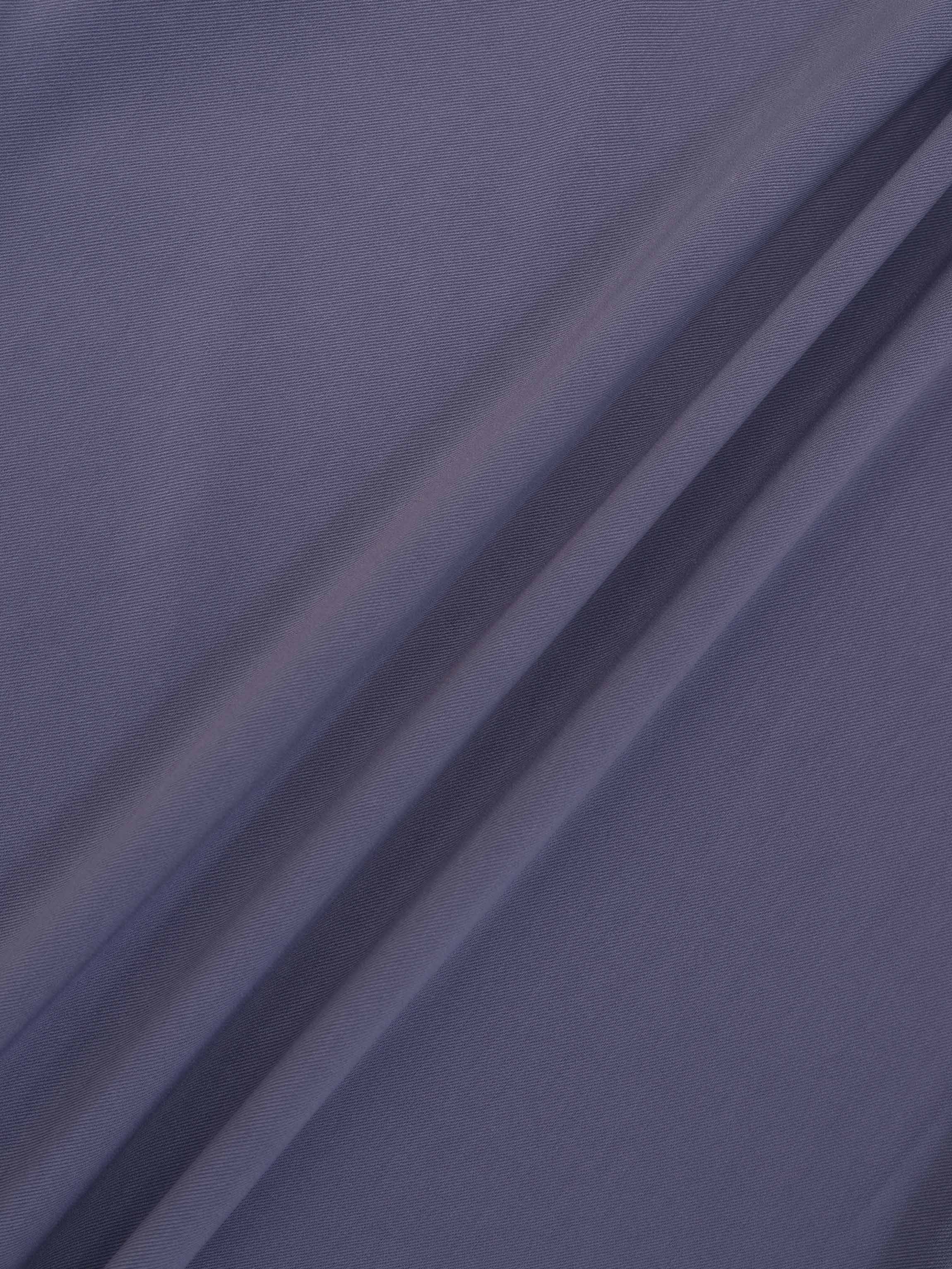 SIDE RUCHED SKIRT-BLUE
