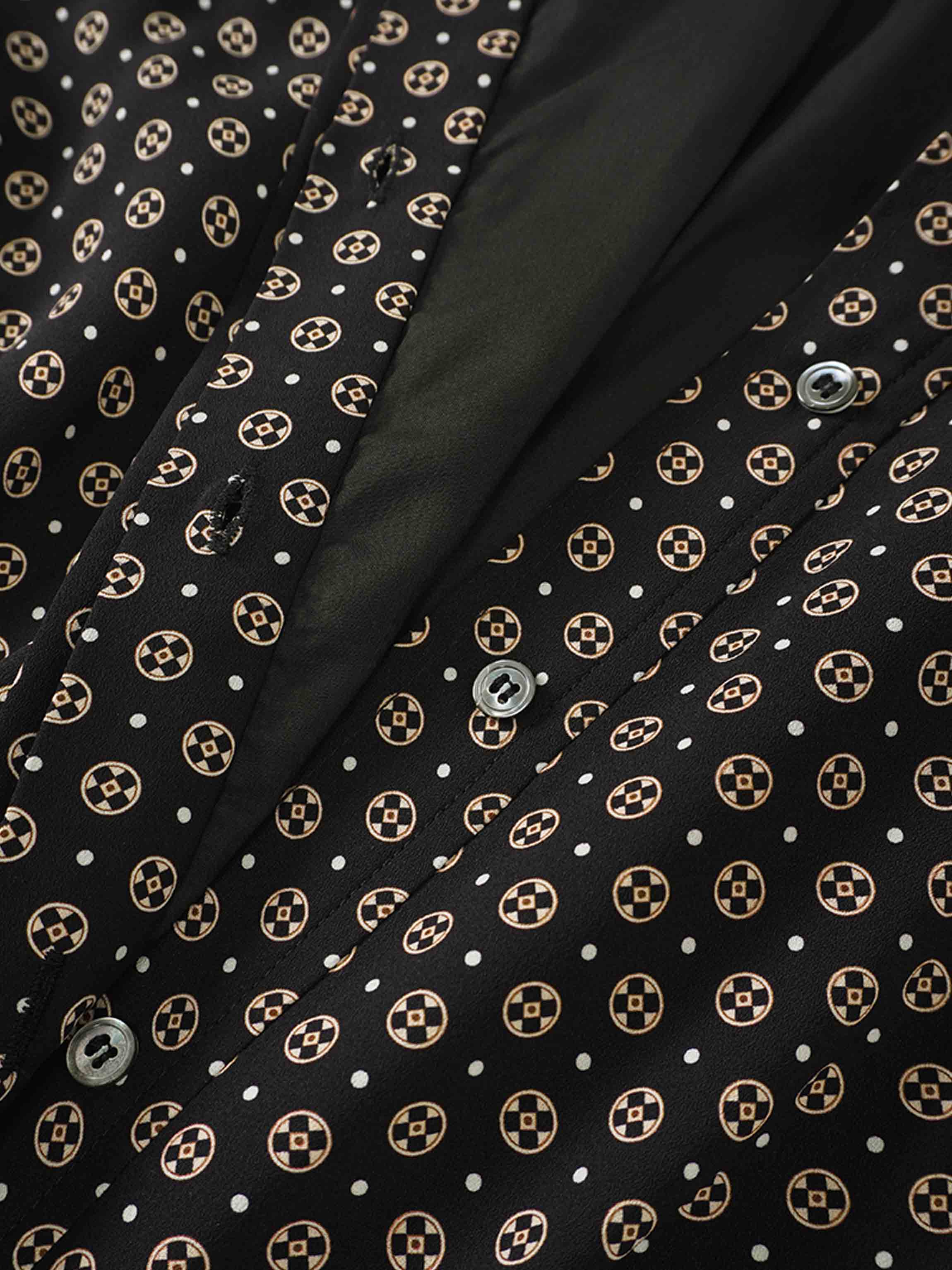 Linda Dress-Geometric