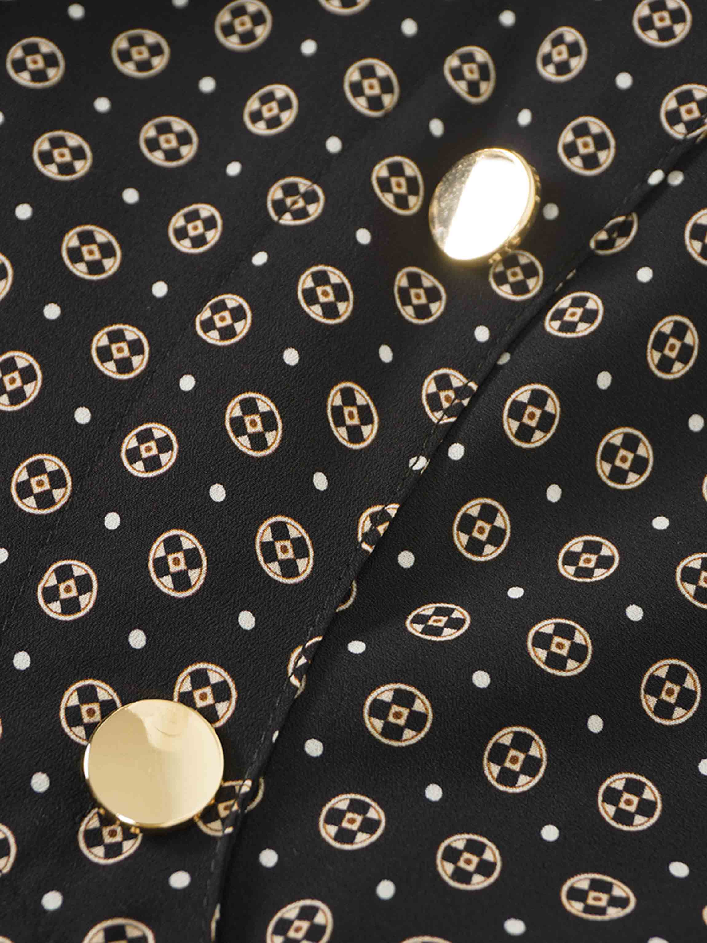 Linda Dress-Geometric