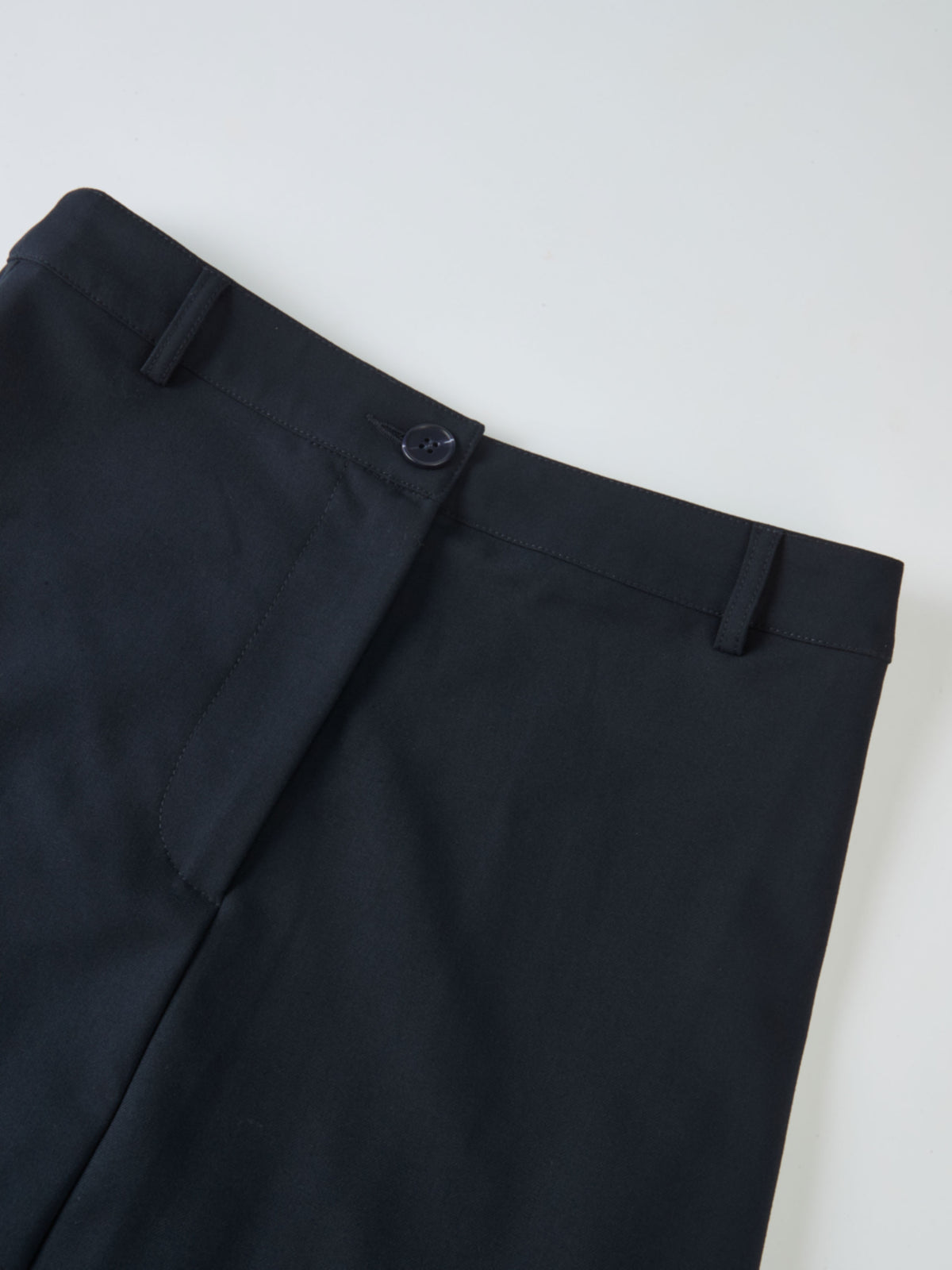Pleat Back Skirt - Navy