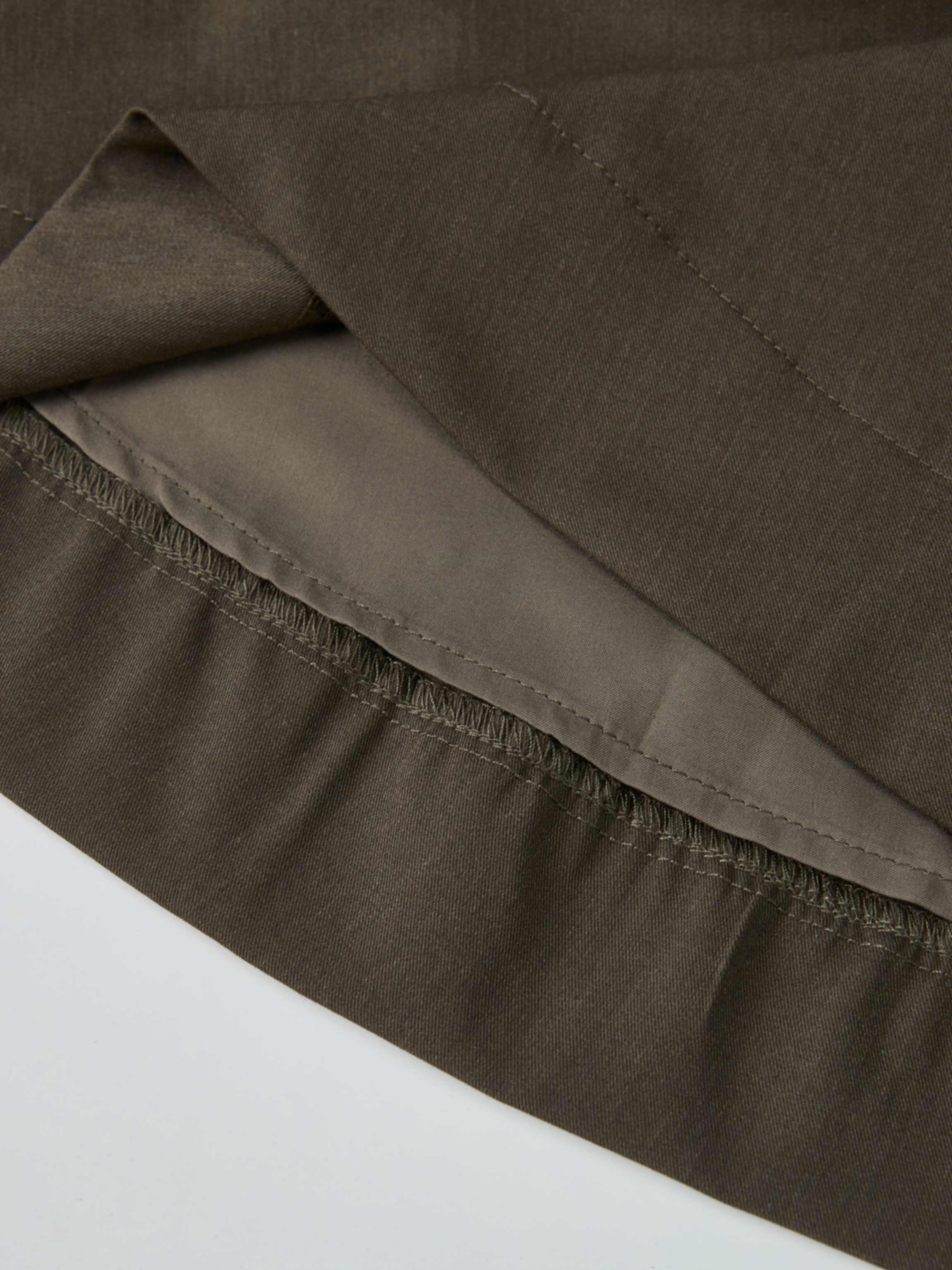 Cape Style Maxi Dress - Deep Olive