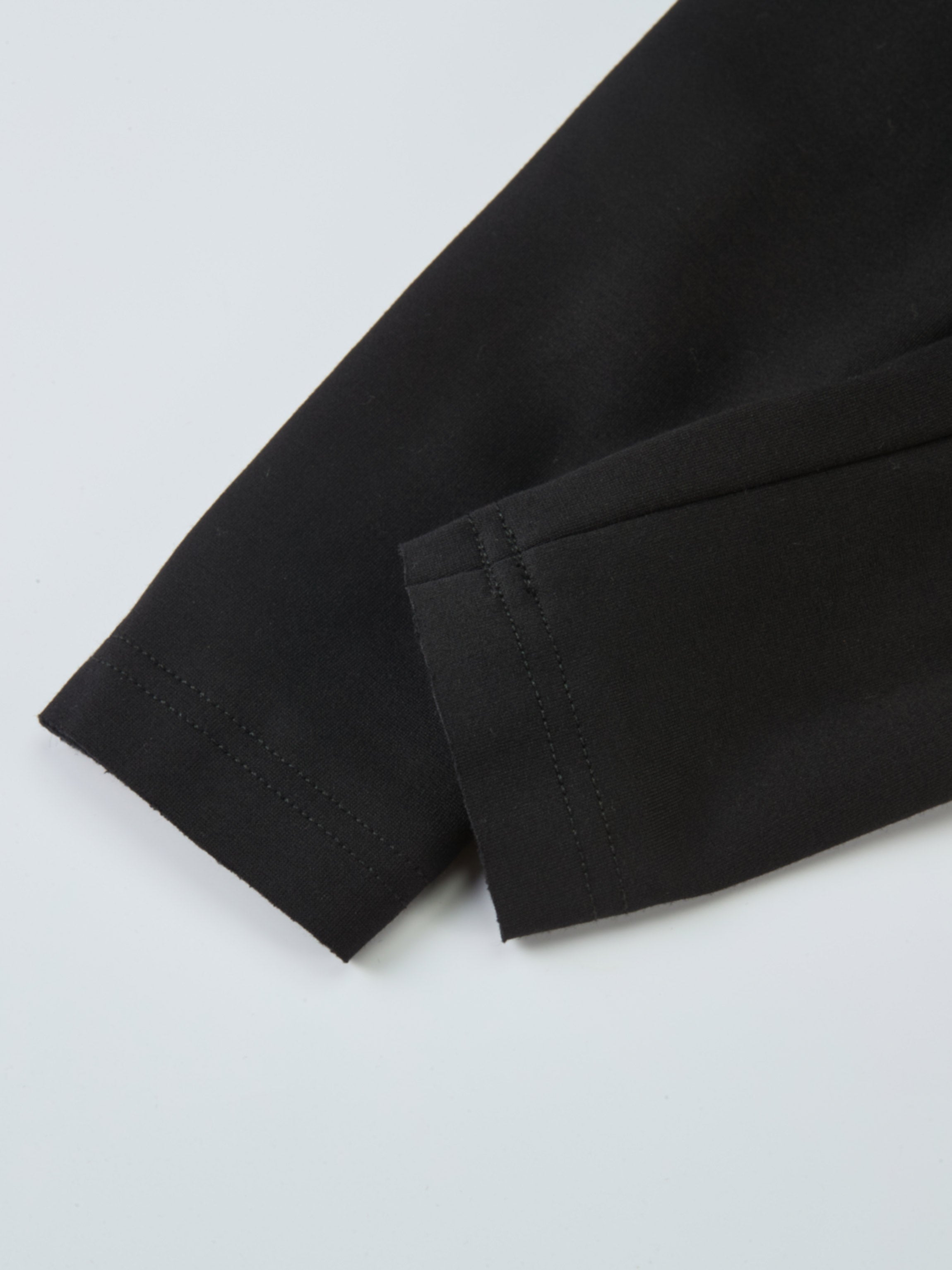 Stretch Peplum Jacket - Black