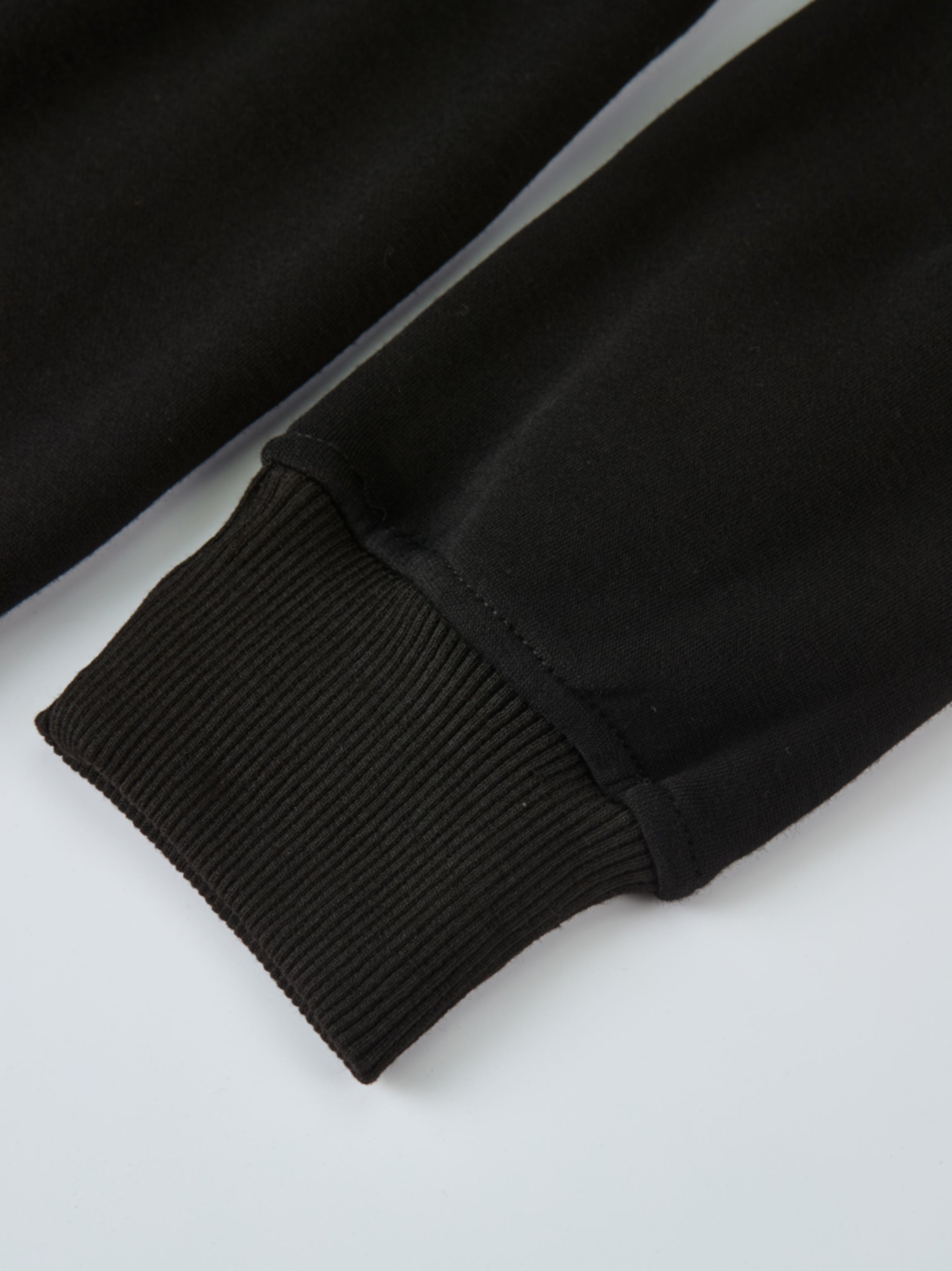 Embossed Sweatshirt - Black