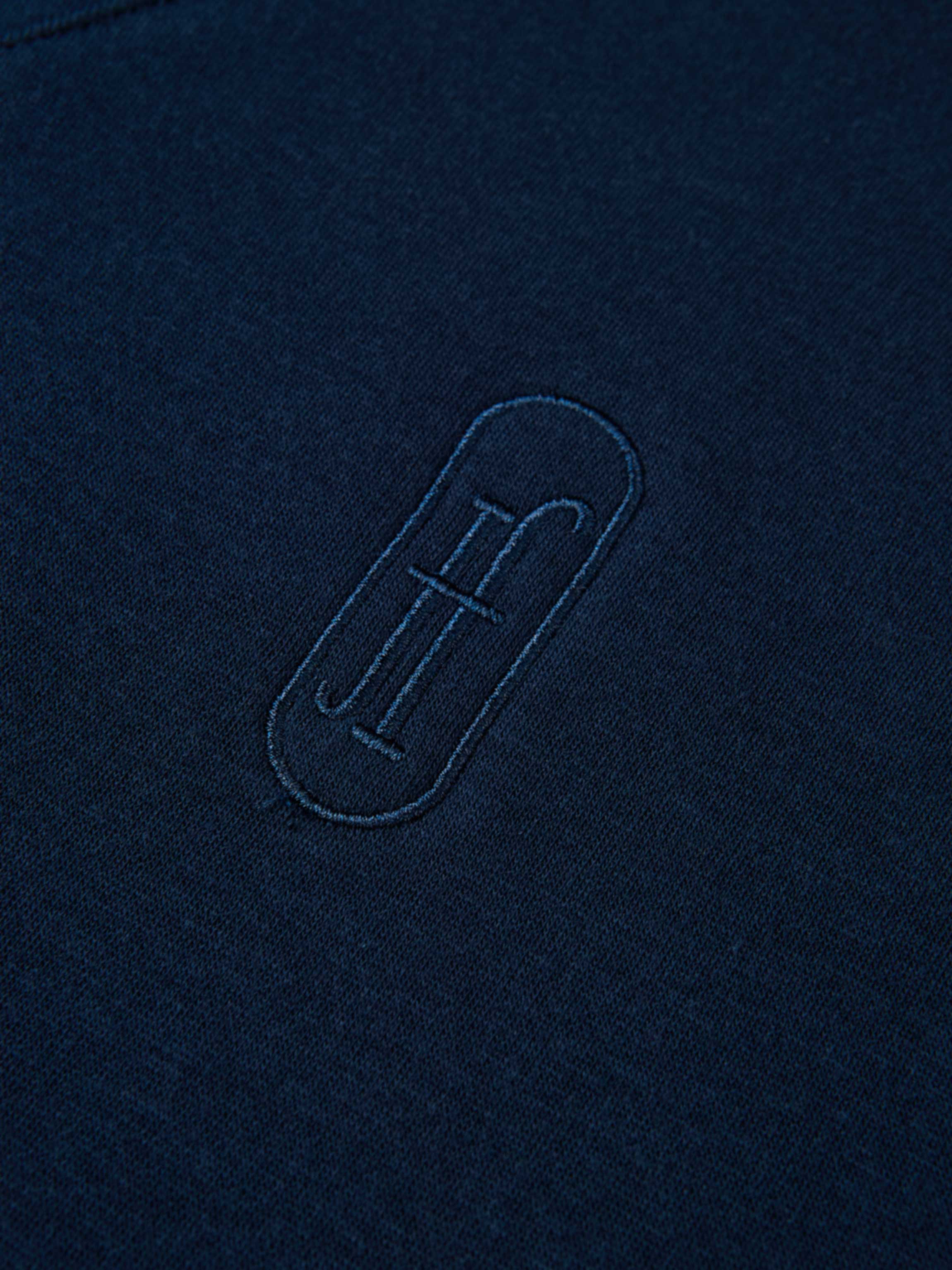 Embroidered Logo Sweatshirt - Navy
