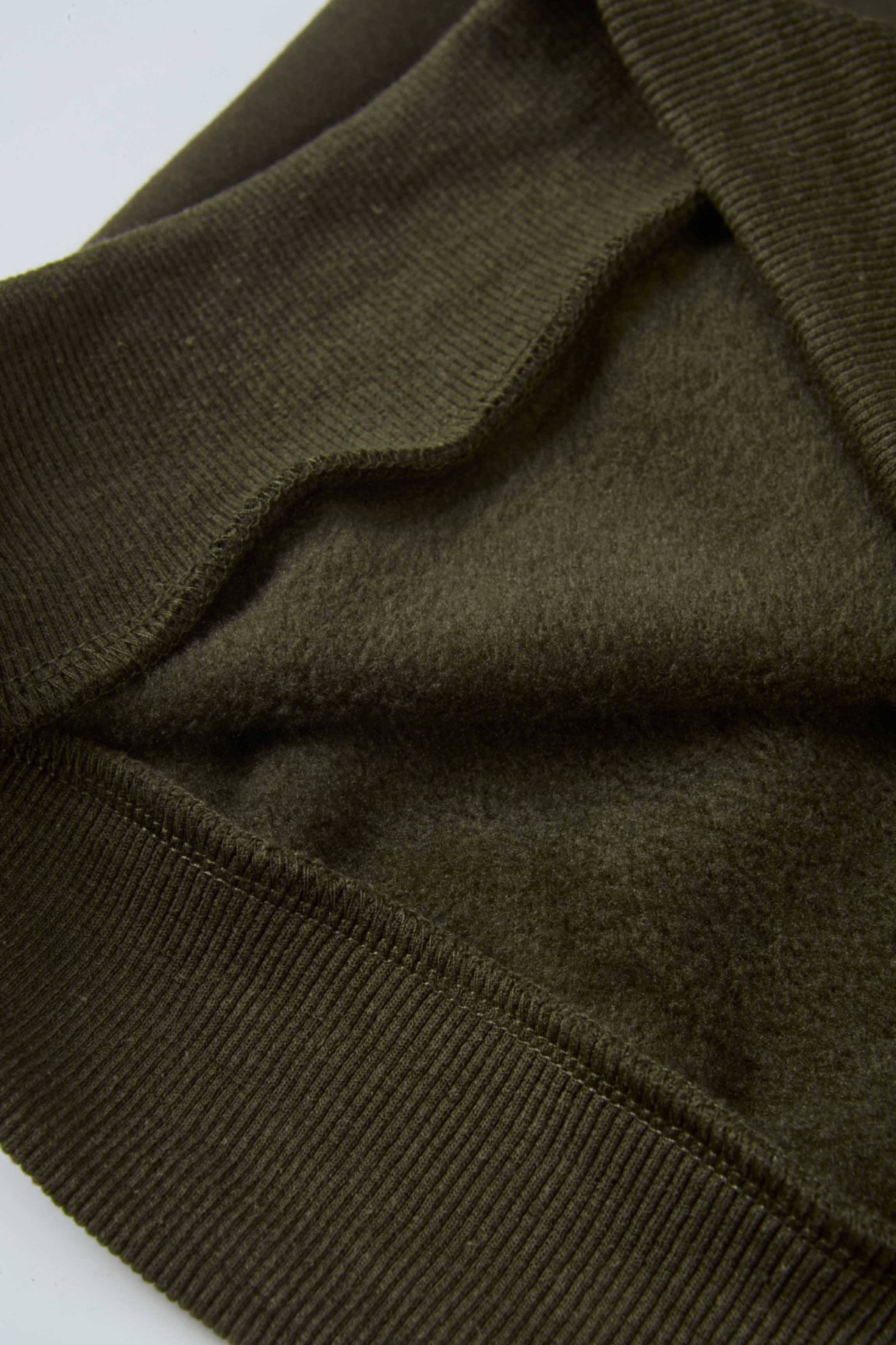 Embroidered Logo Sweatshirt - Olive