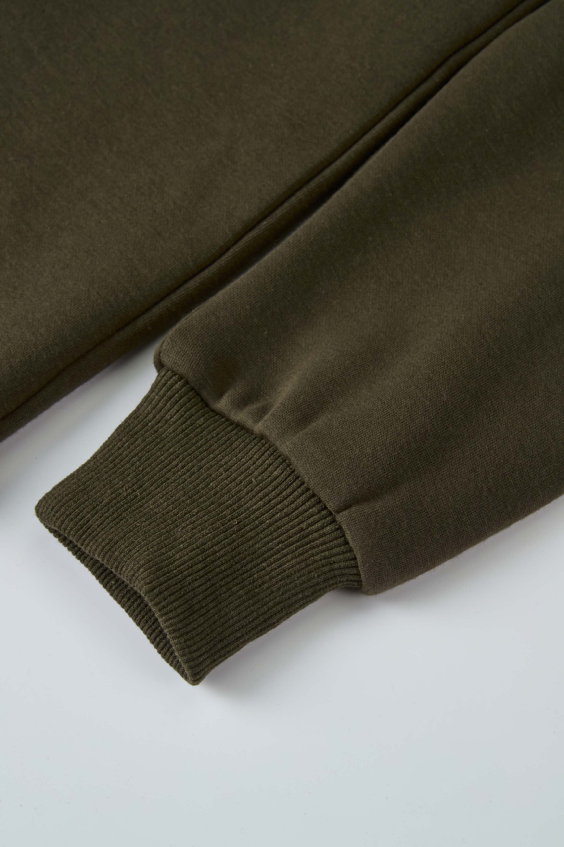 Embroidered Logo Sweatshirt - Olive