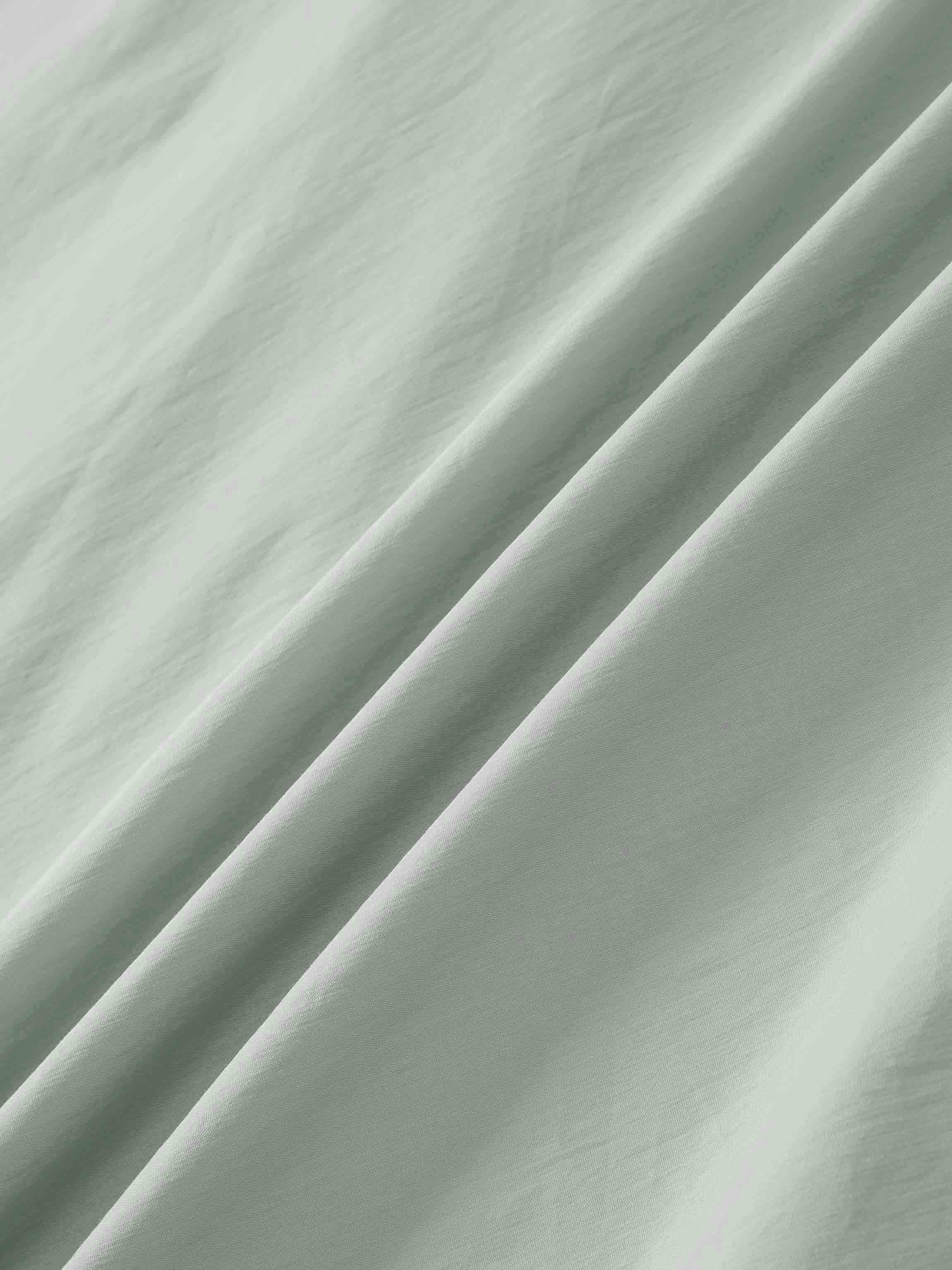 Elastic Back Maxi Cotton Blend Skirt-Dusty Mint