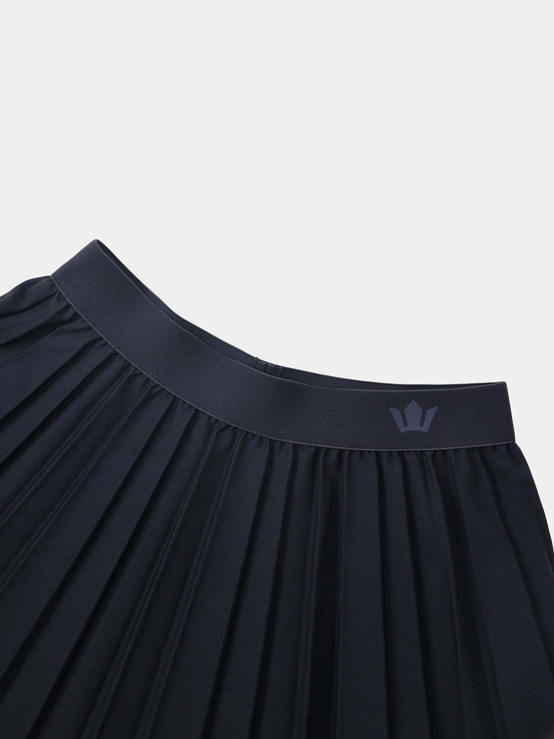 PLEATED SKIRT 24" -NAVY