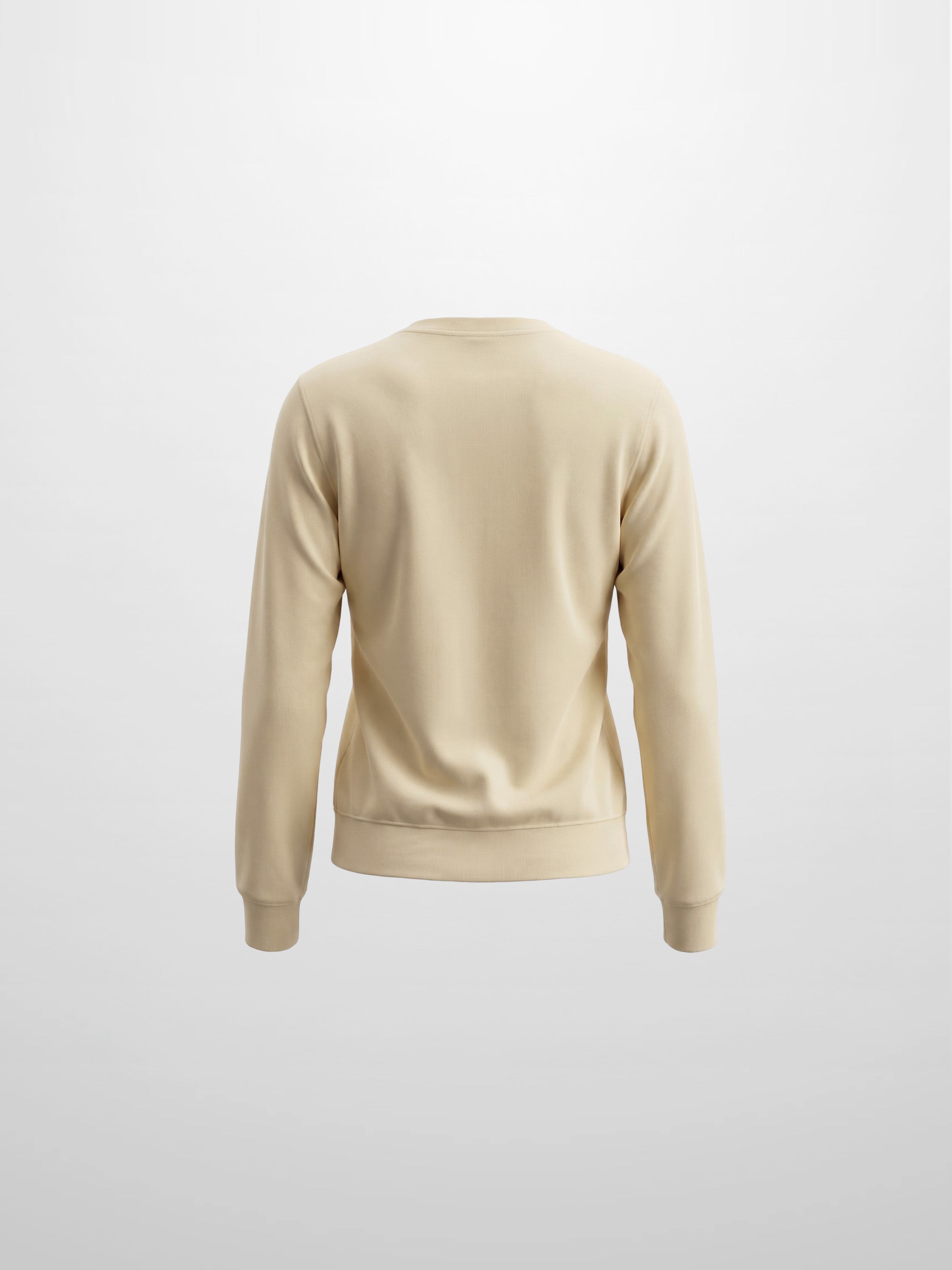 Varsity Bomber-Cream/Green