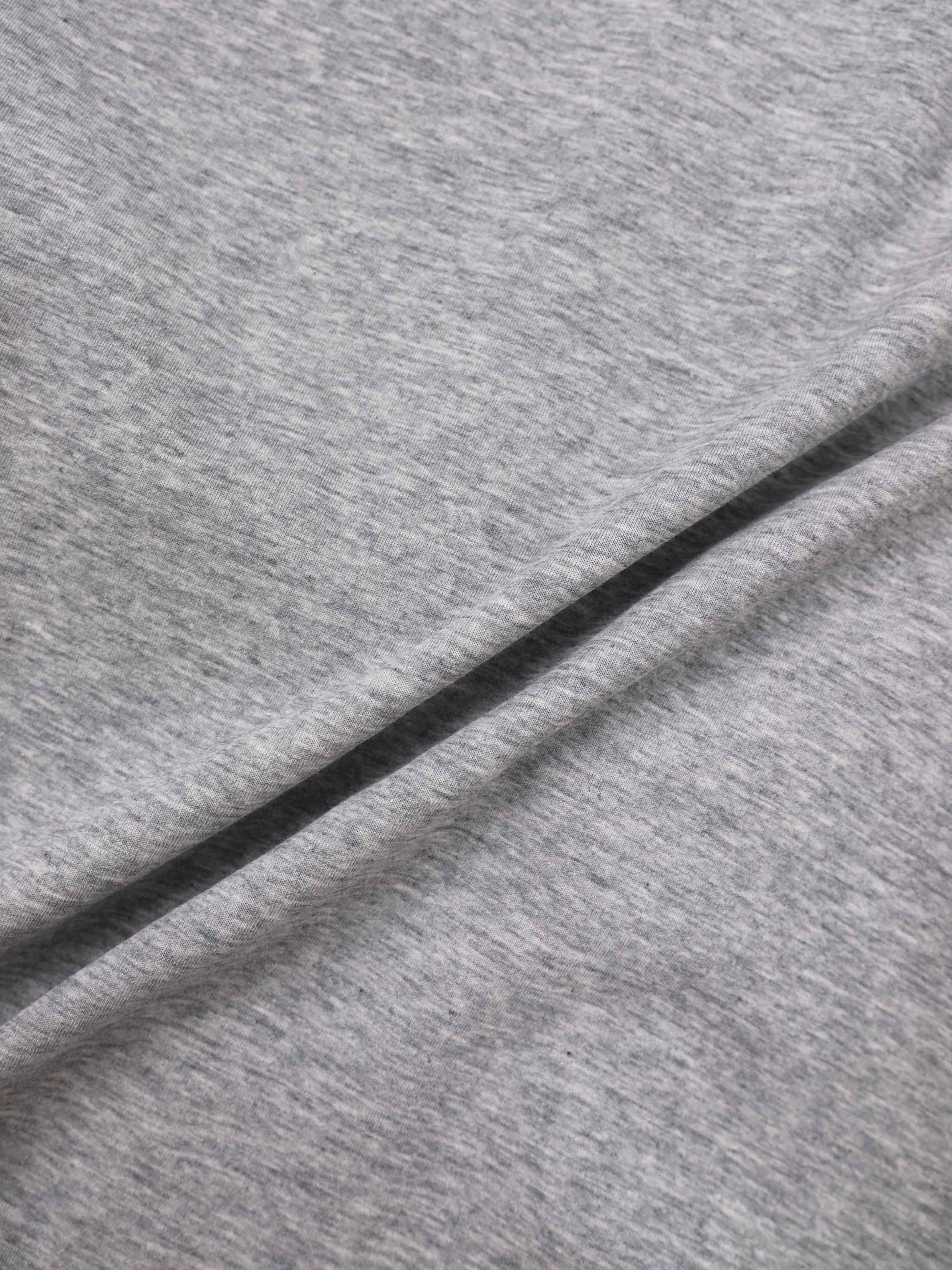 Waist Tie Button Down T-Shirt-Heather Grey