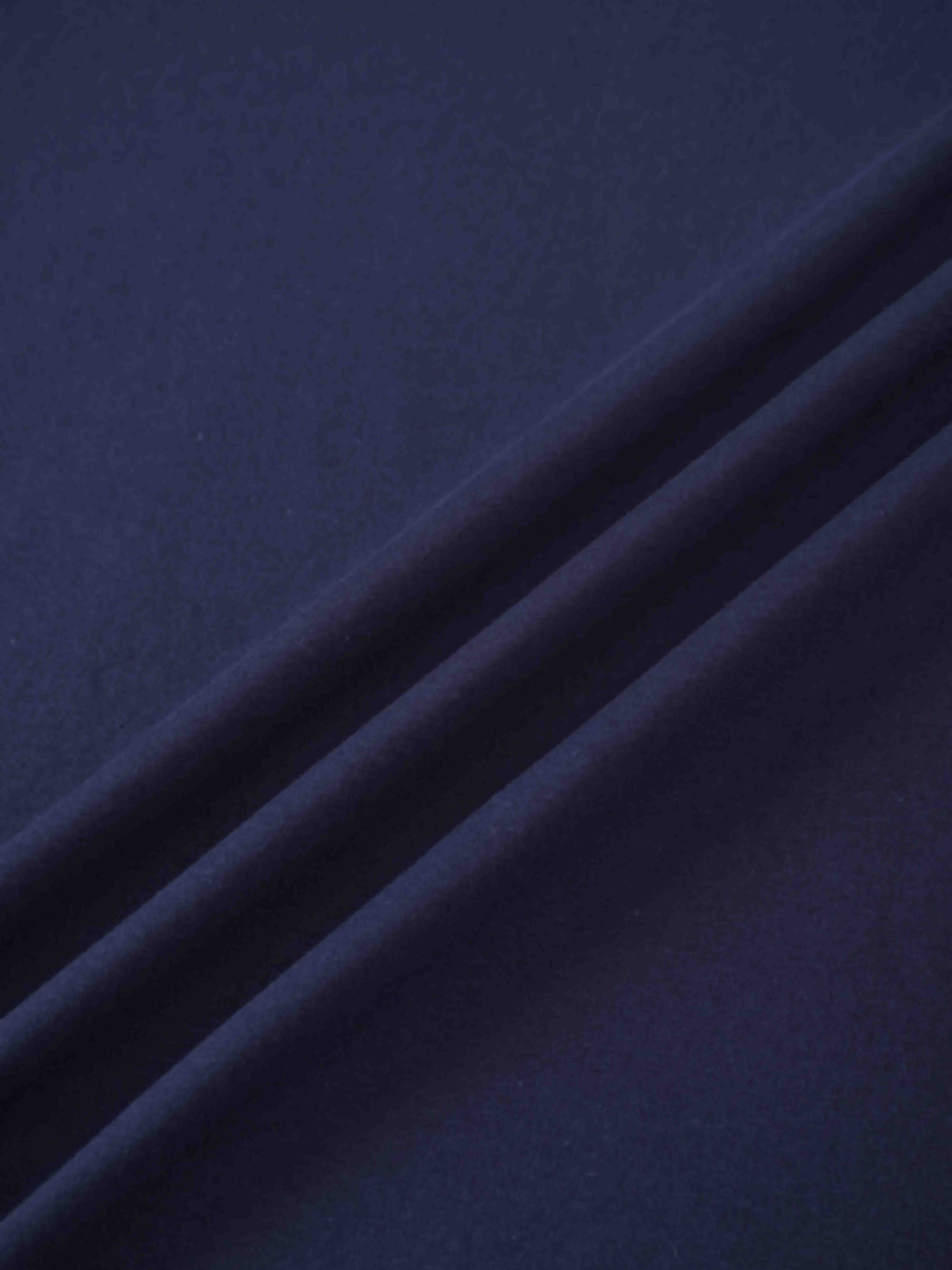 Oversized Rounded Hem T-Shirt-Navy