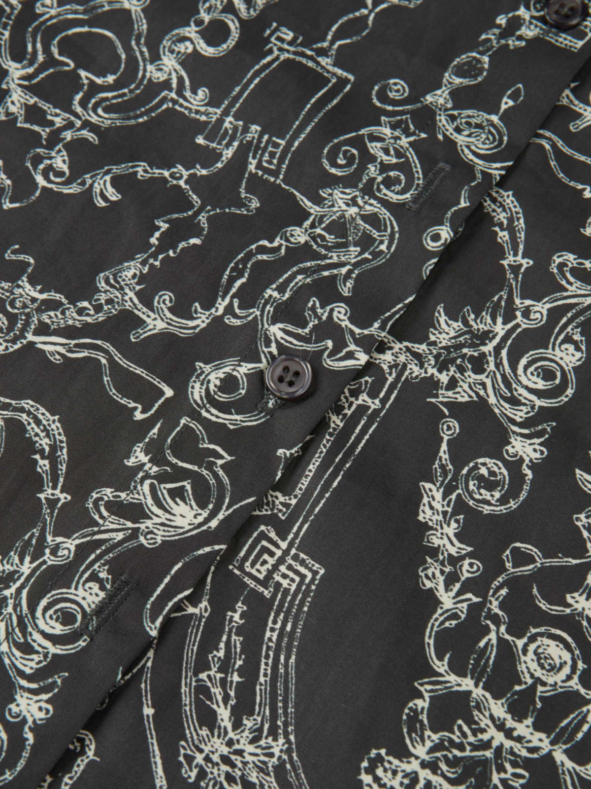Printed Blouse - Grey