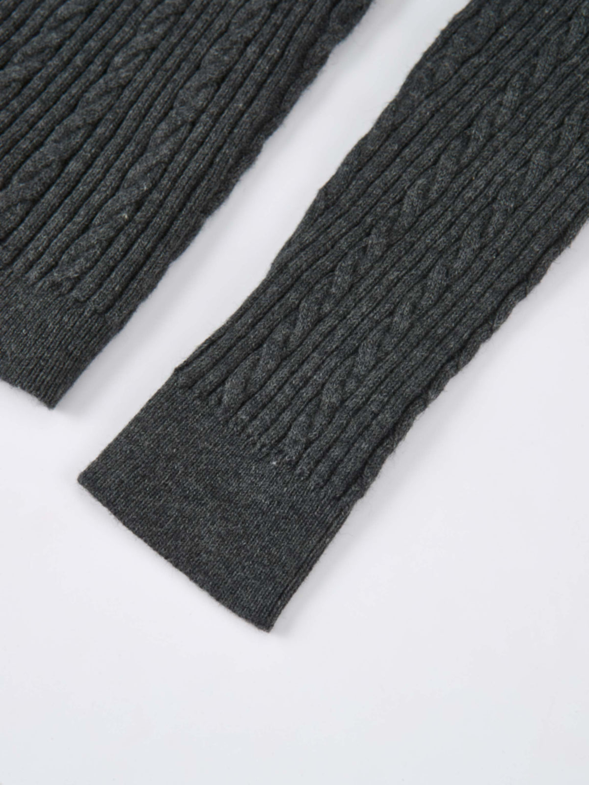 Double Breasted Cardigan - Grey
