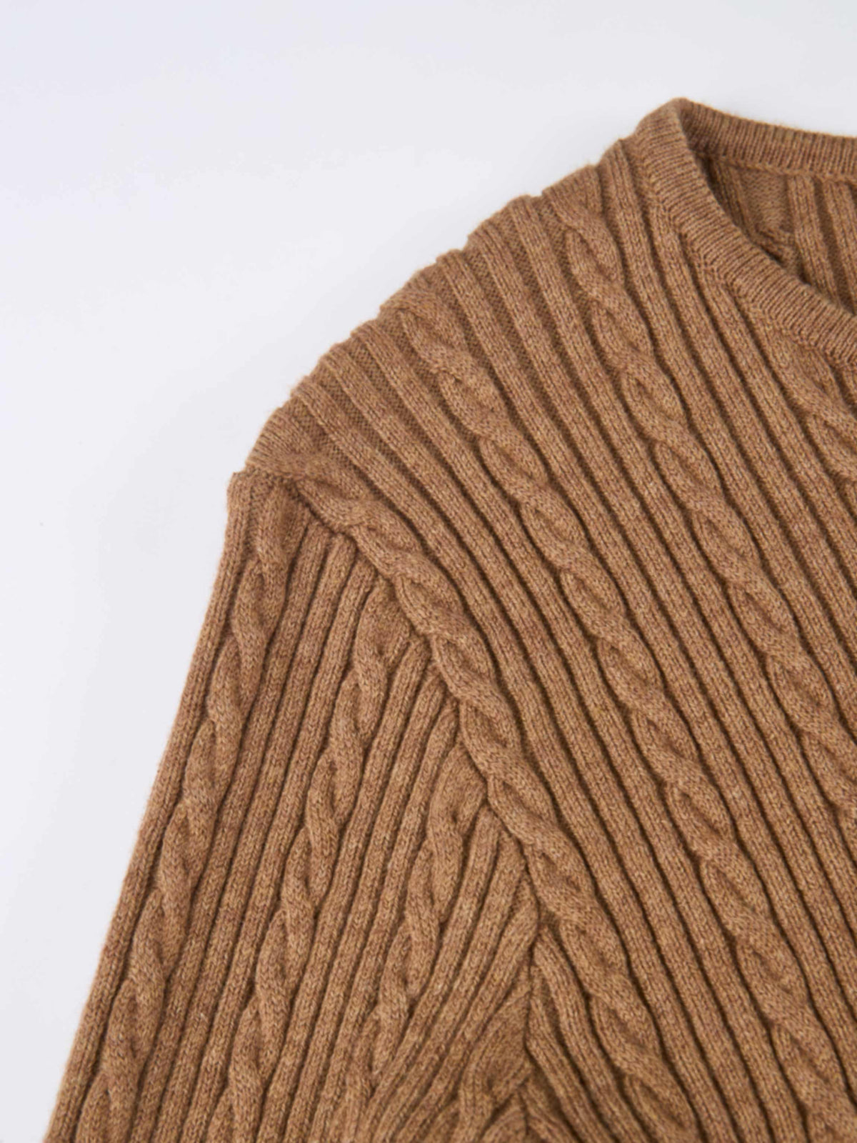 Double Breasted Cardigan - Camel