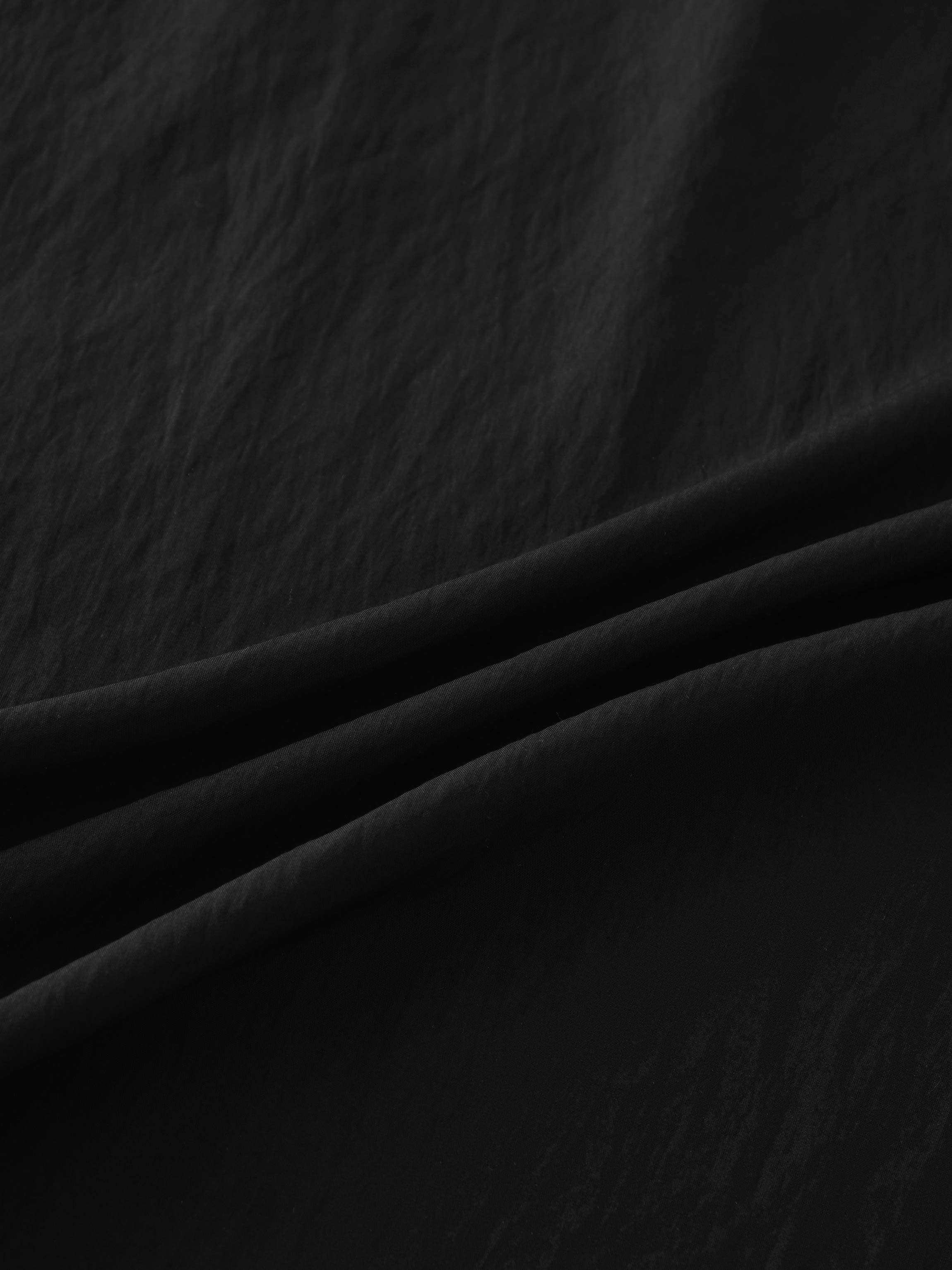 Crinkle Skirt 37"-Black