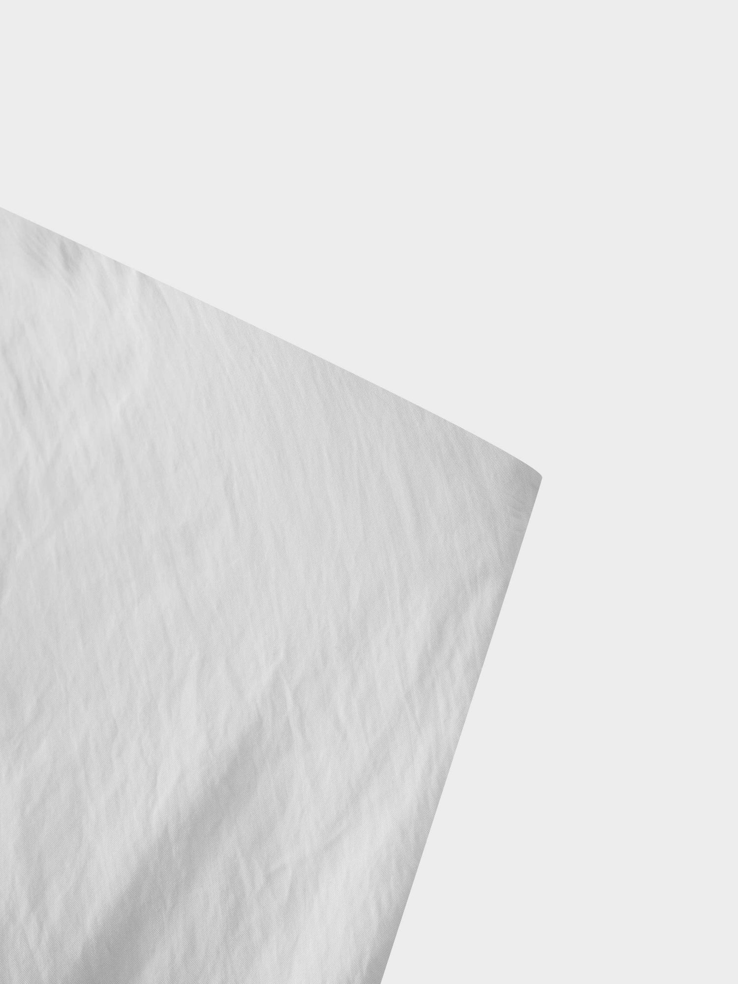 Crinkle Cotton Skirt 37"-White