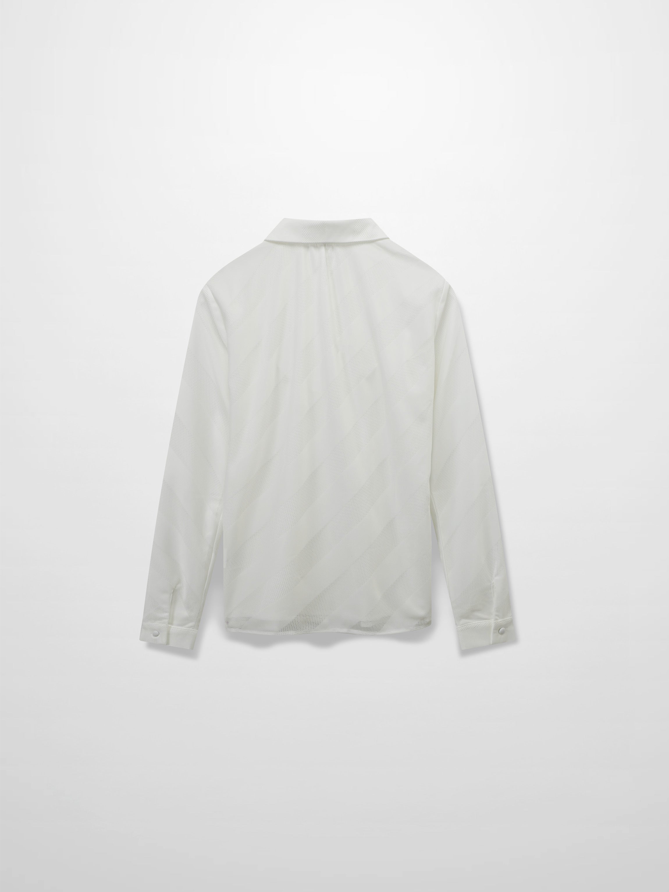 Perforated Blouse-White