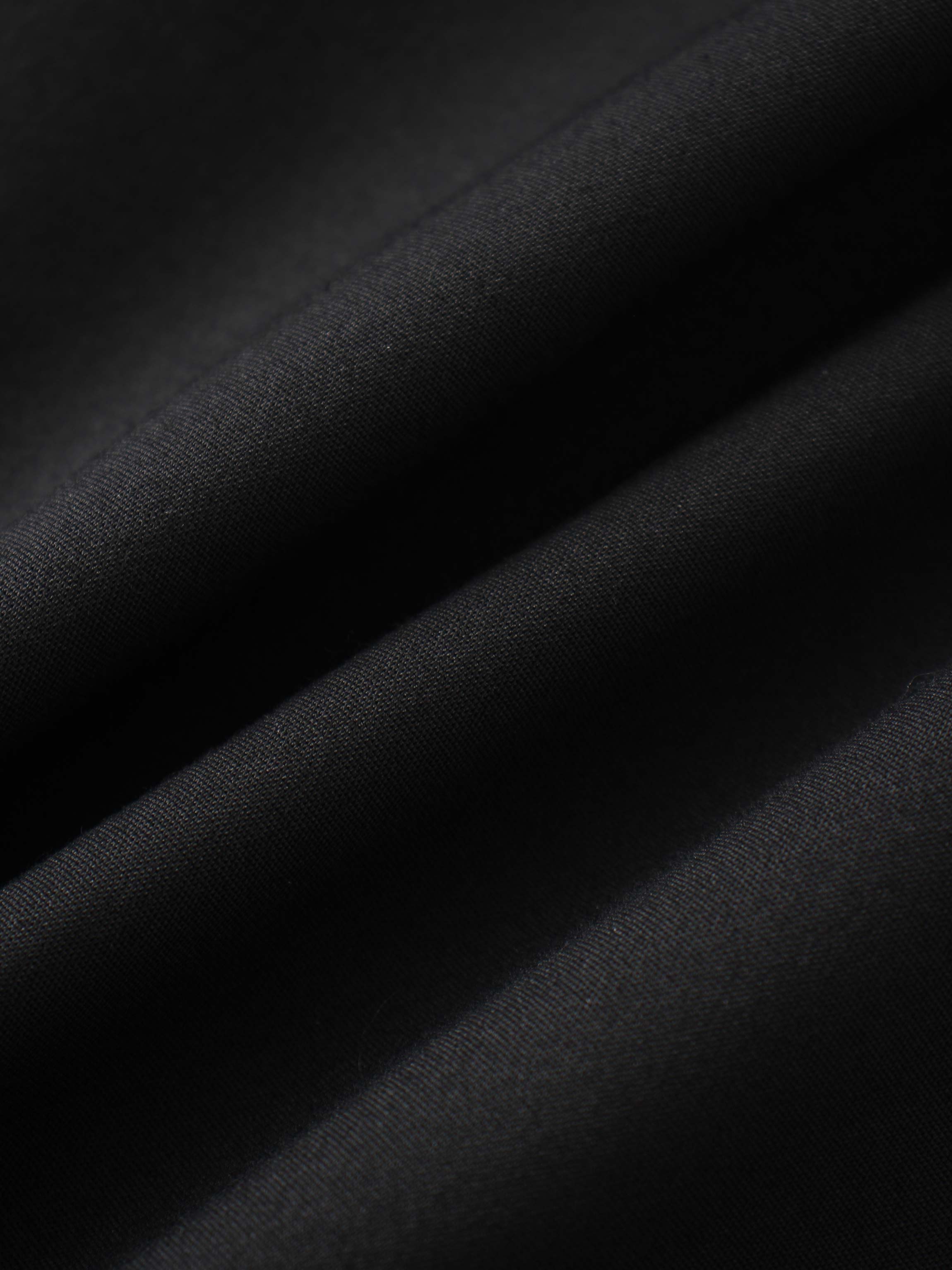 Basic A-Line Skirt-Black