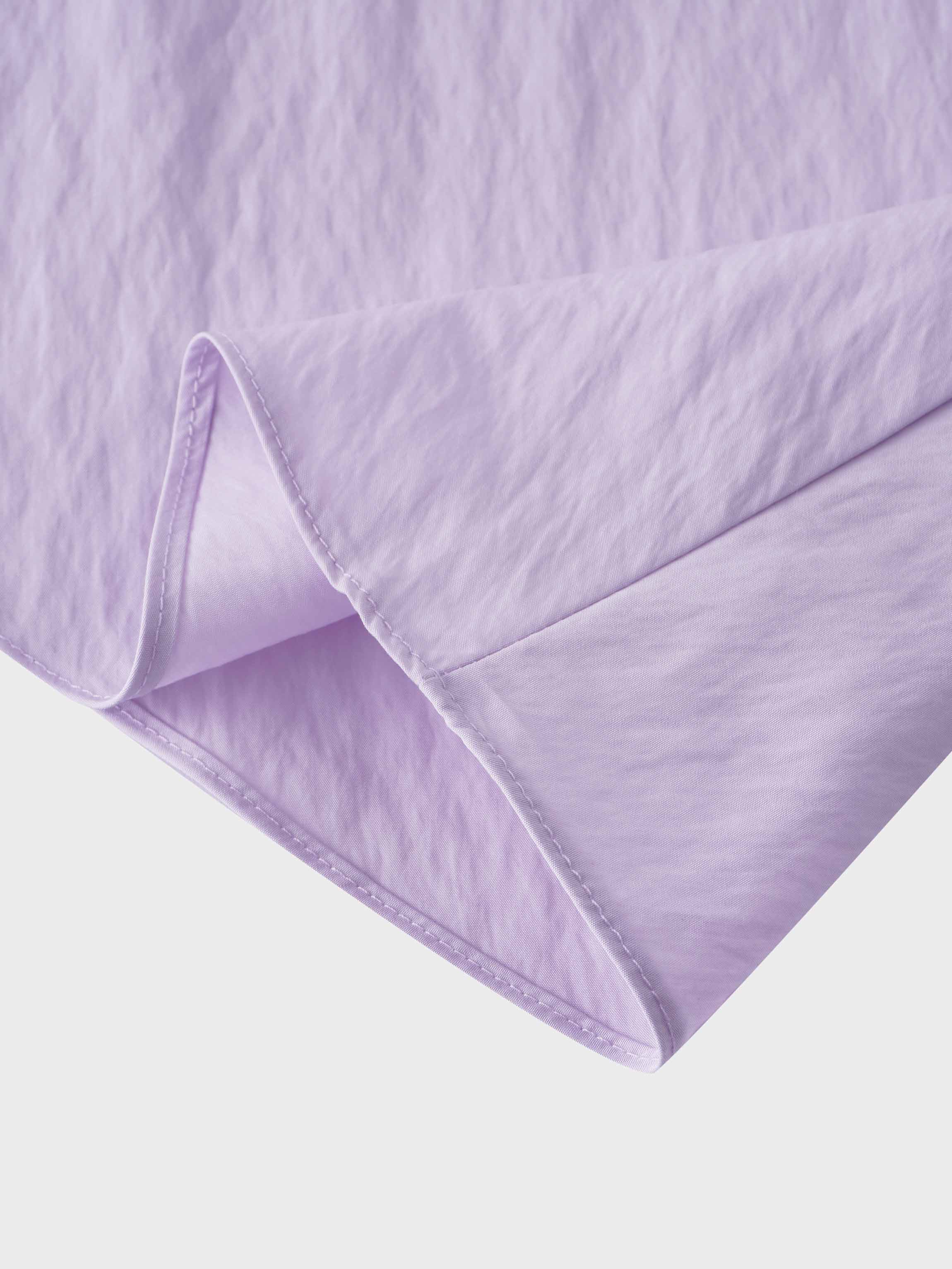 Crinkle Cotton Skirt 37"-Lavander