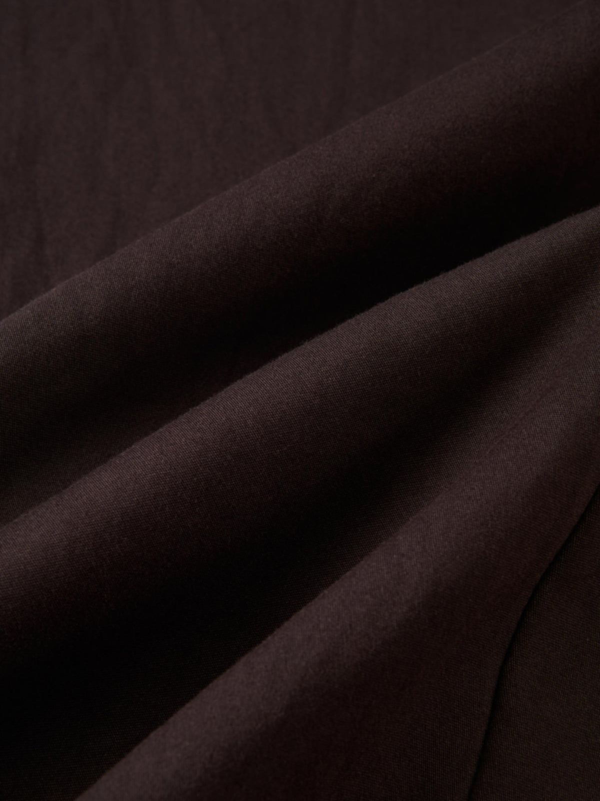 Belted Straight Maxi Skirt - Brown