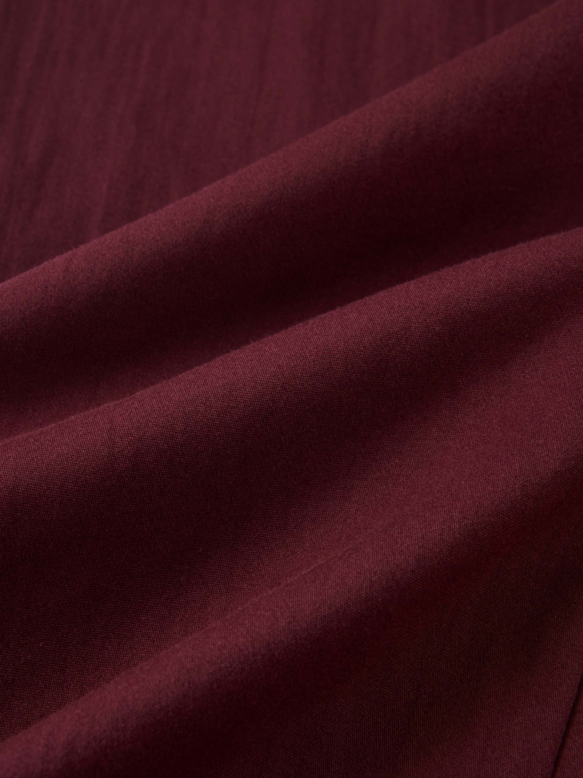 Belted Straight Maxi Skirt - Burgundy