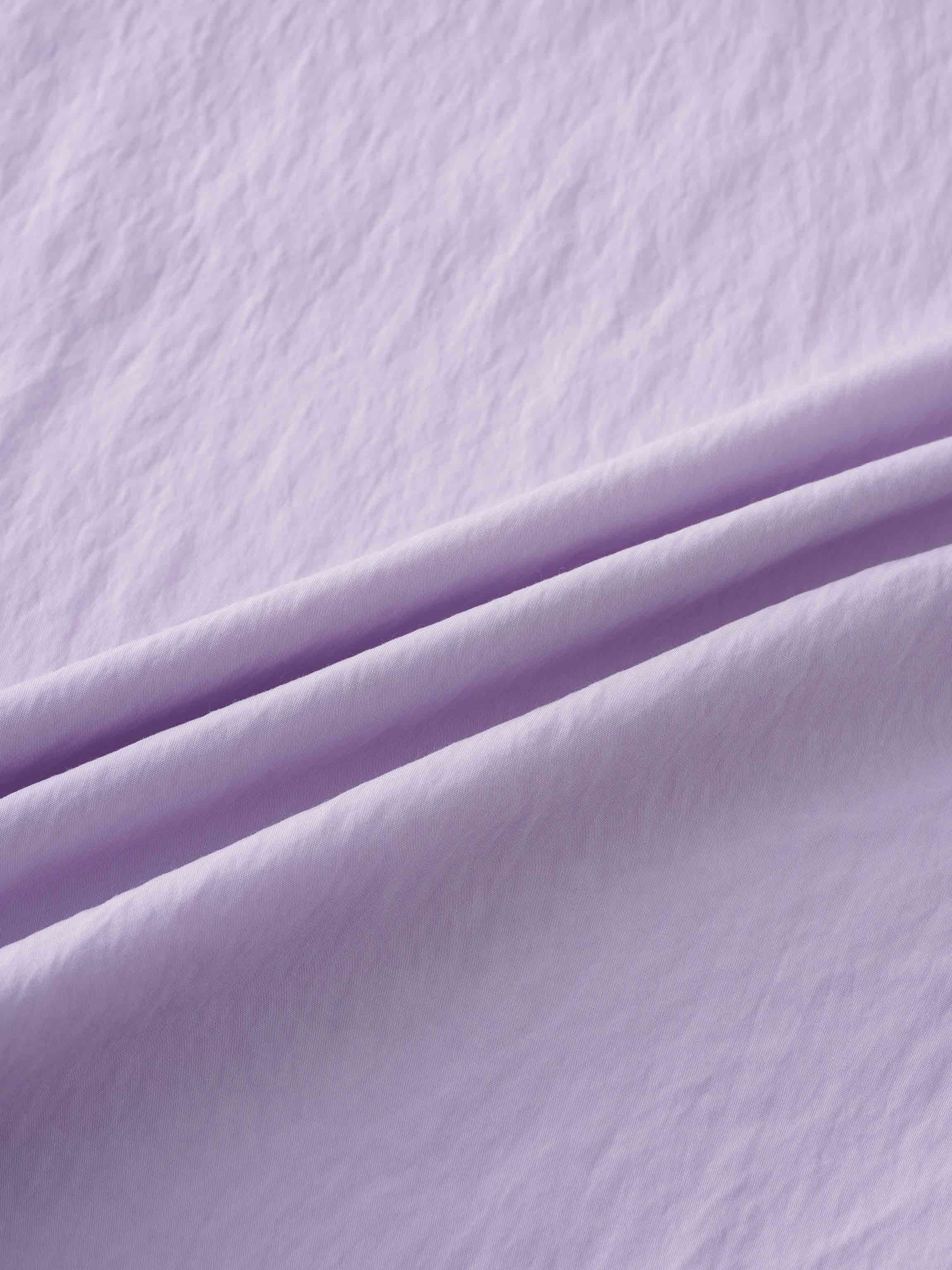 Crinkle Cotton Skirt 37"-Lavander