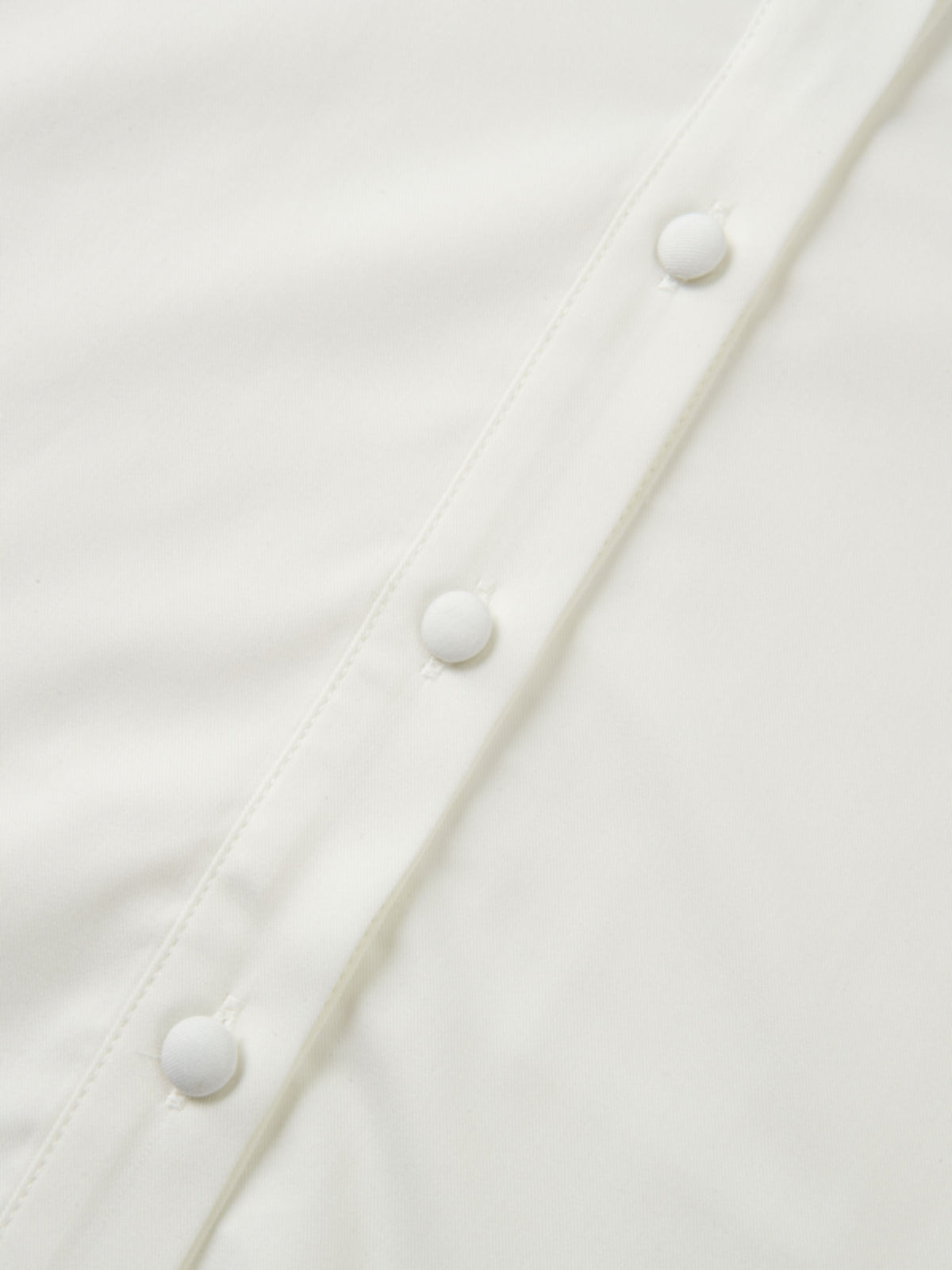 Lace Trim Blouse - White