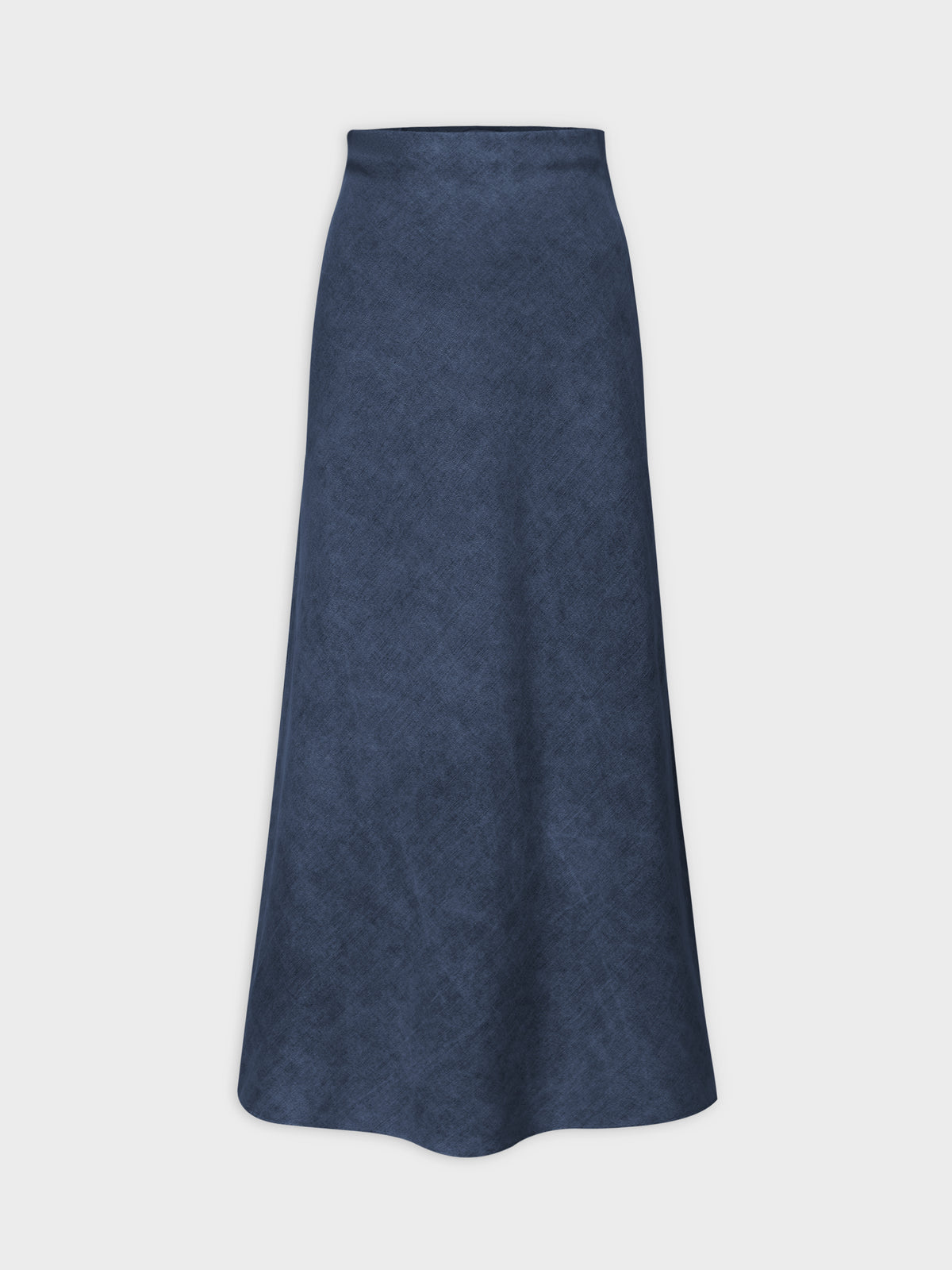 Classic Denim Skirt 35"-Medium Blue