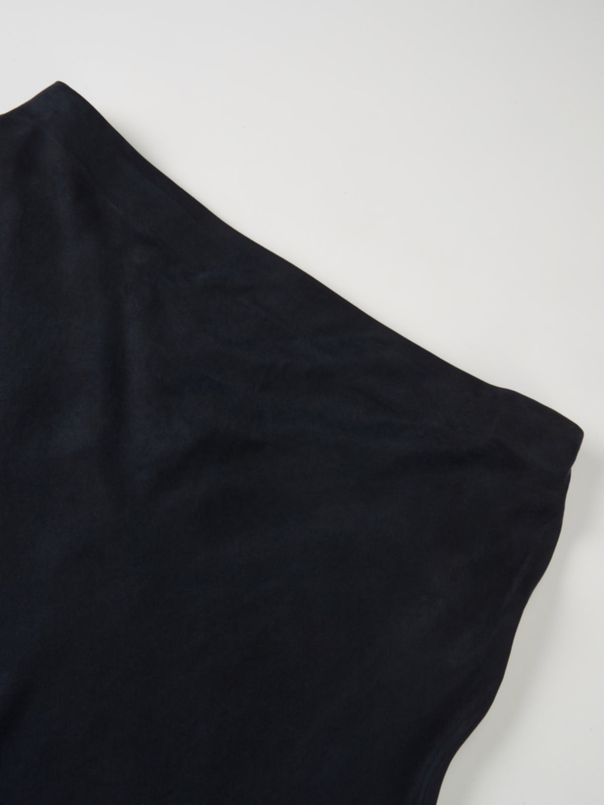 Cupro Slip Skirt - Navy 26"