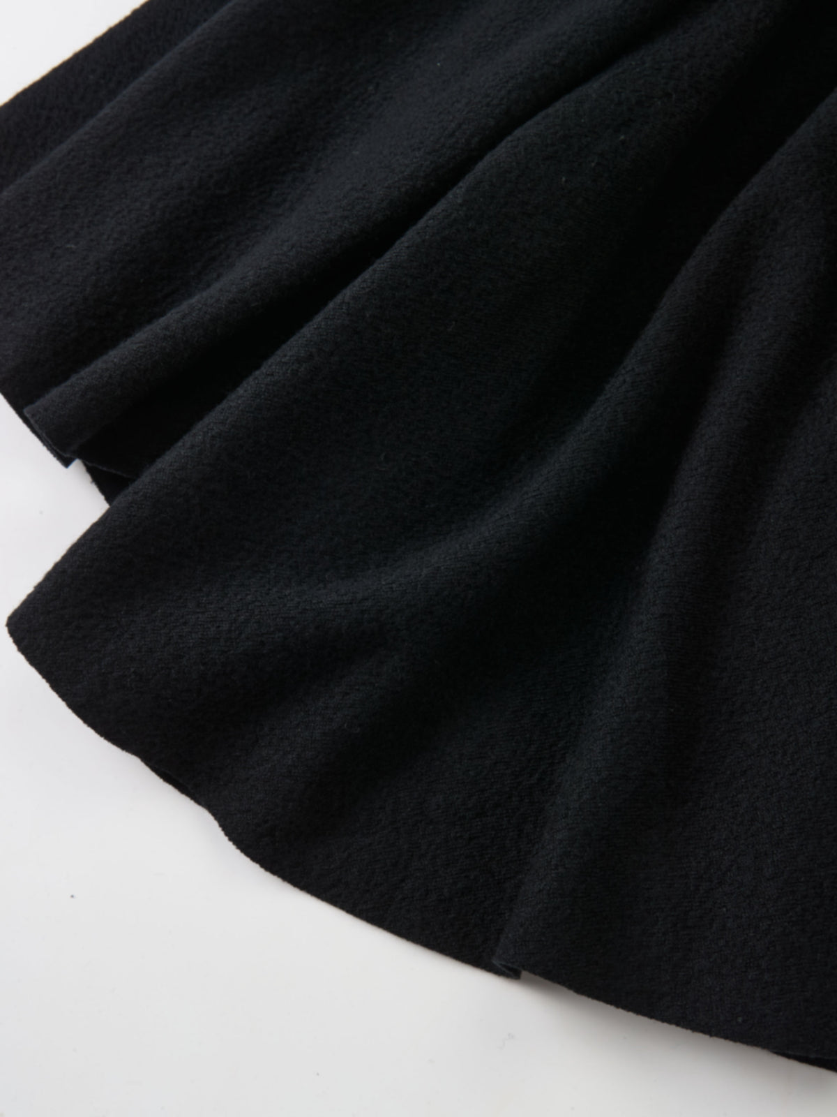 Midi Flare Skirt - Black