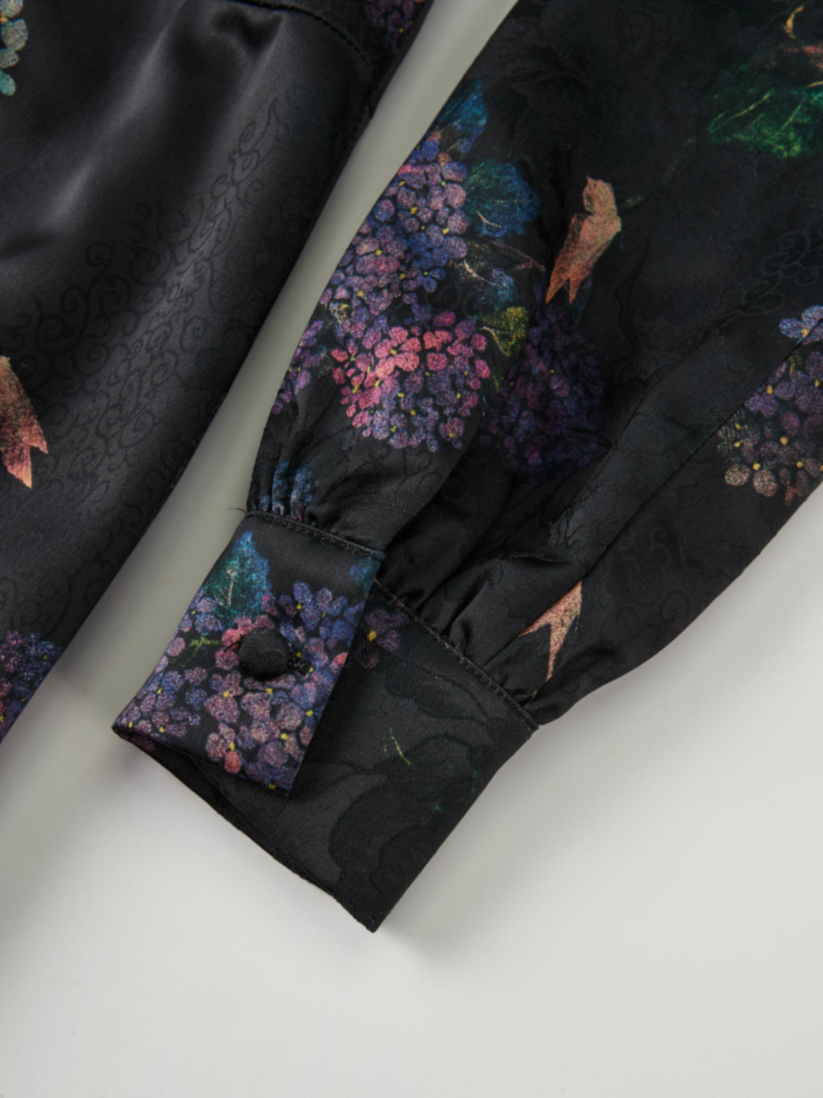 Waist Yoke Dress - Flower Bunches