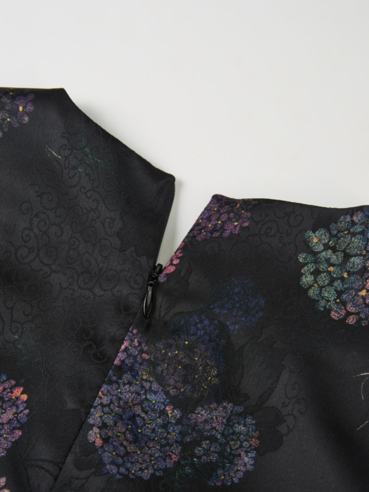 Waist Yoke Dress - Flower Bunches