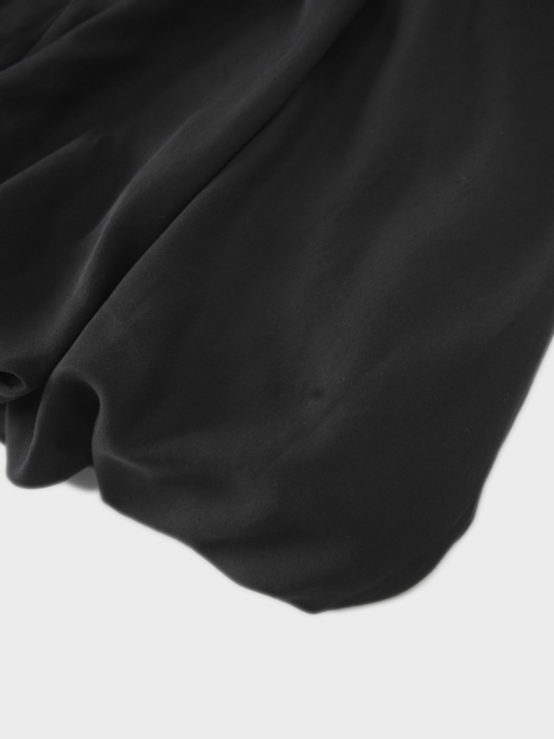 Lightweight Bubble Skirt-Black