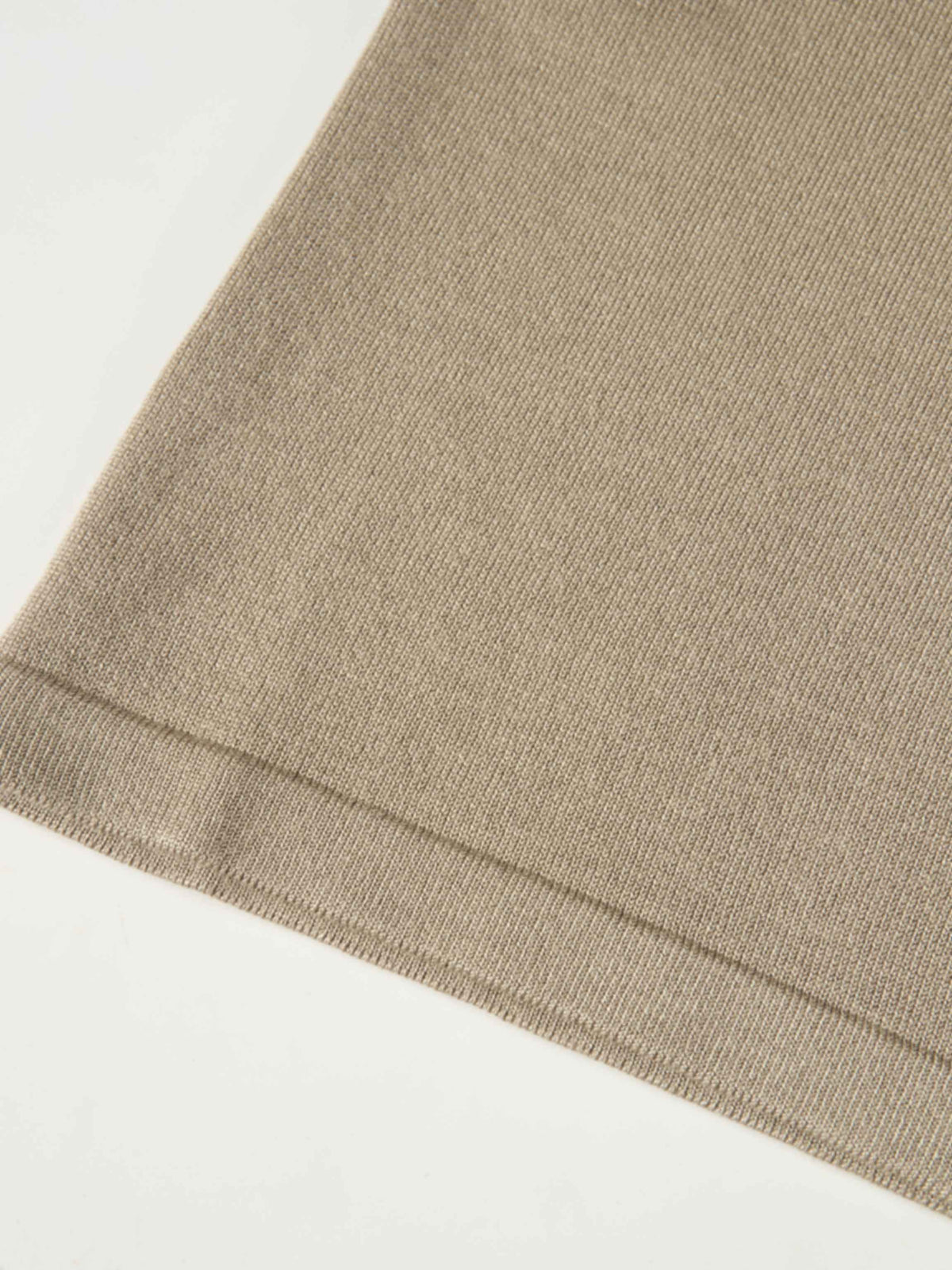 Sleeveless Basic Sweater - Warm Taupe