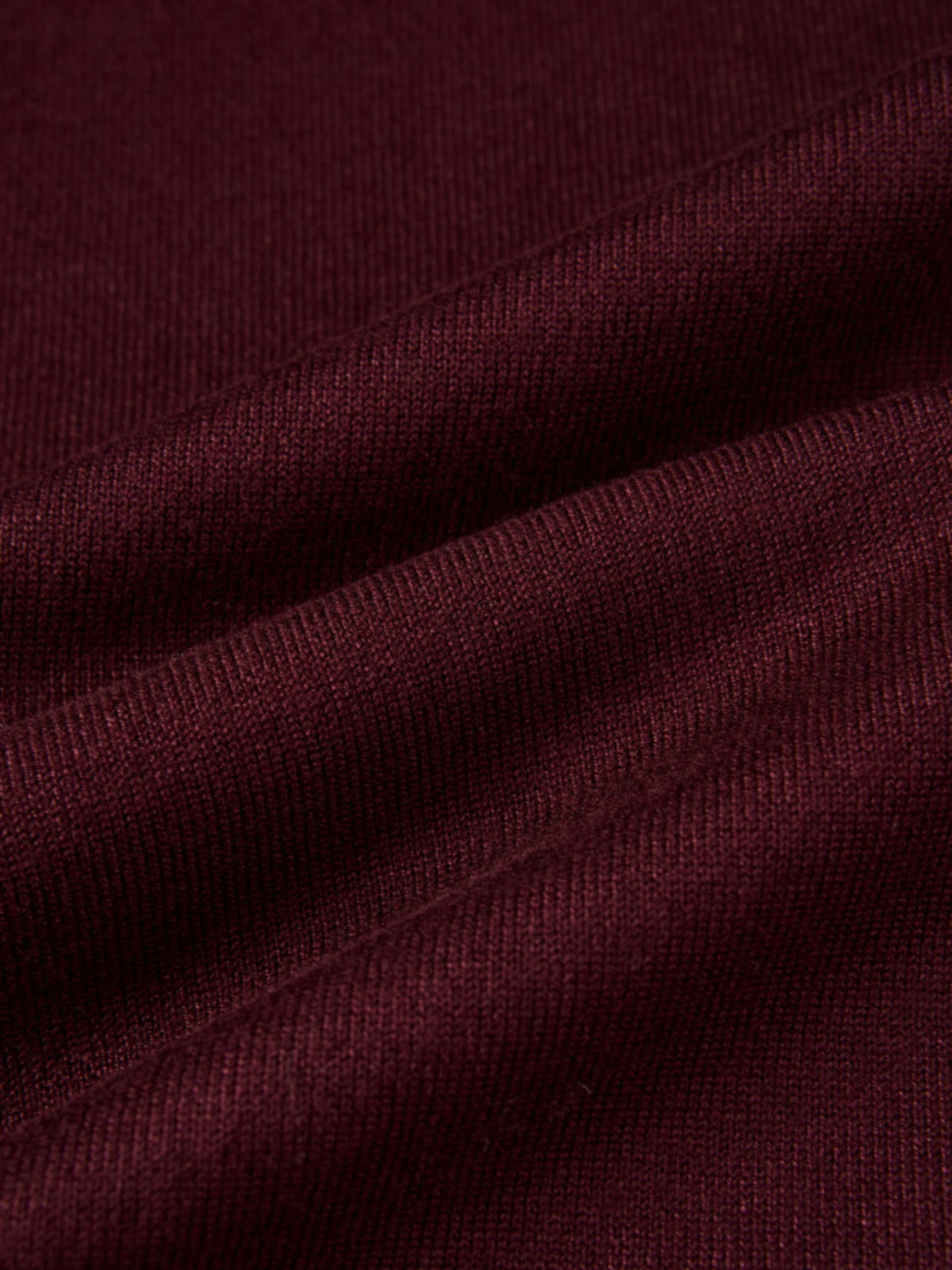 Sleeveless Basic Sweater - Burgundy