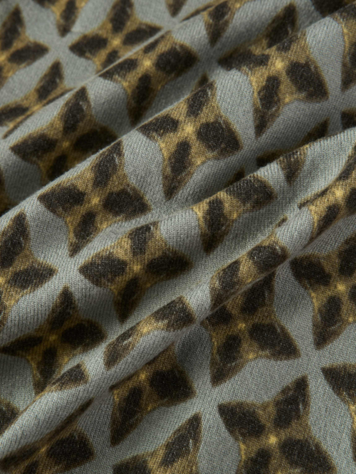 Printed Cardigan - Geo Diamond