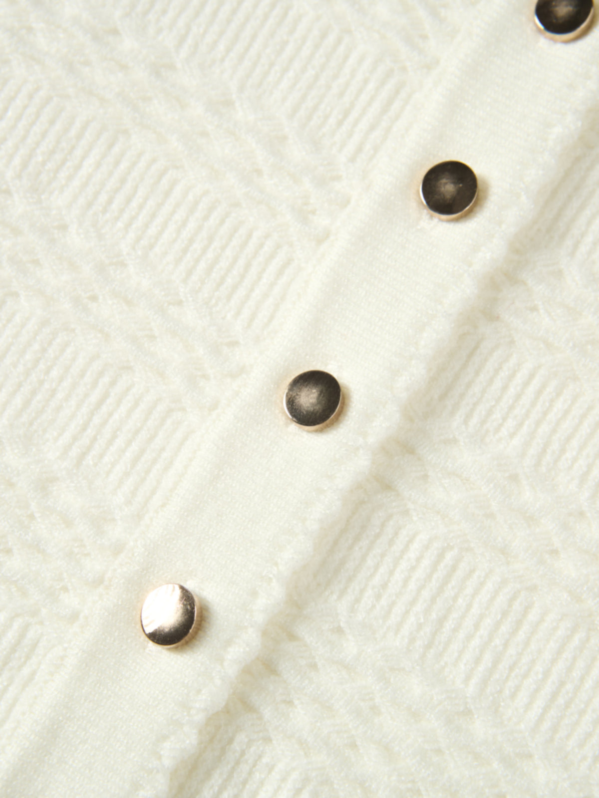 Peplum Cardigan - Cream