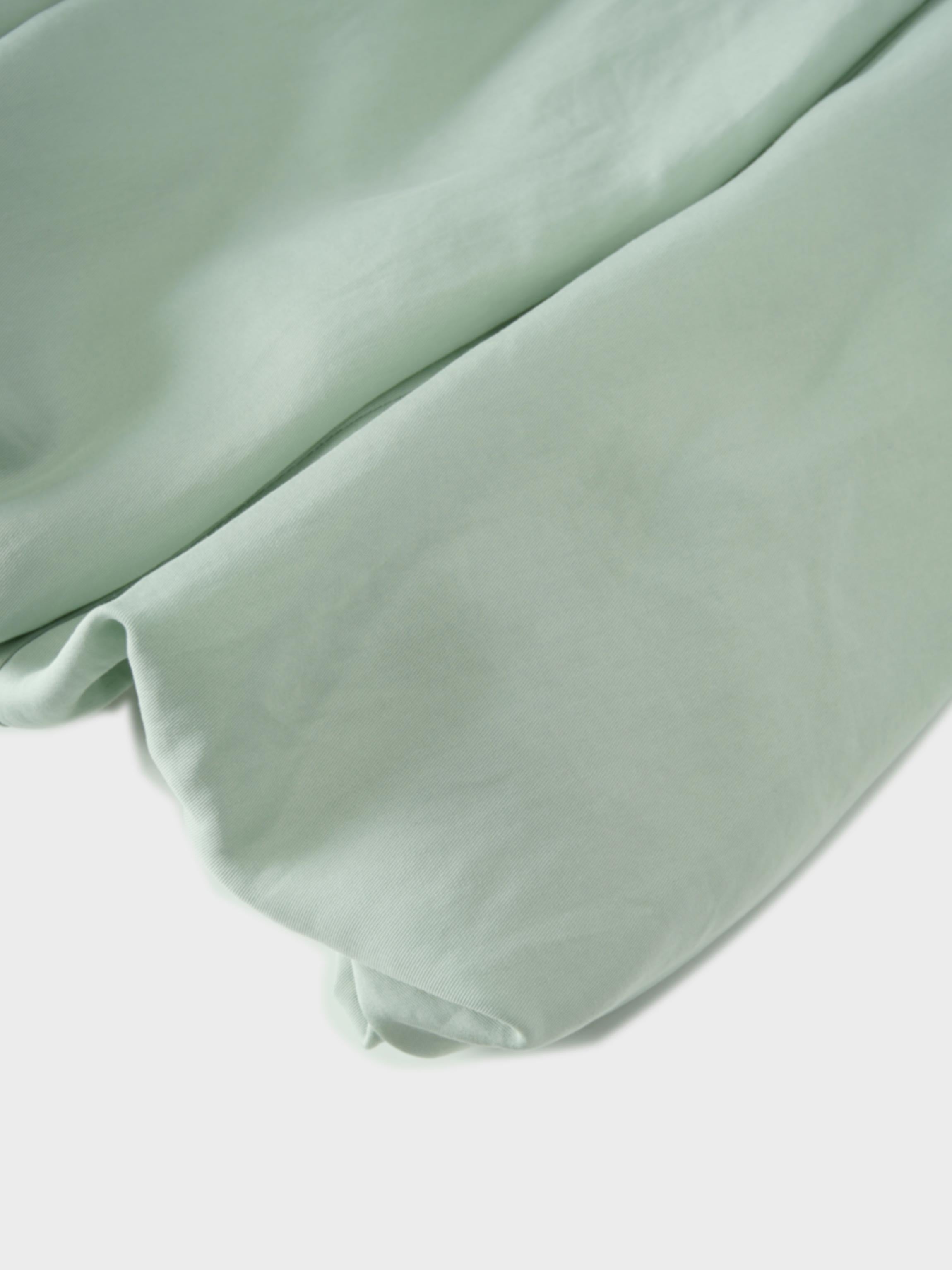 Lightweight Bubble Skirt-Dusty Mint