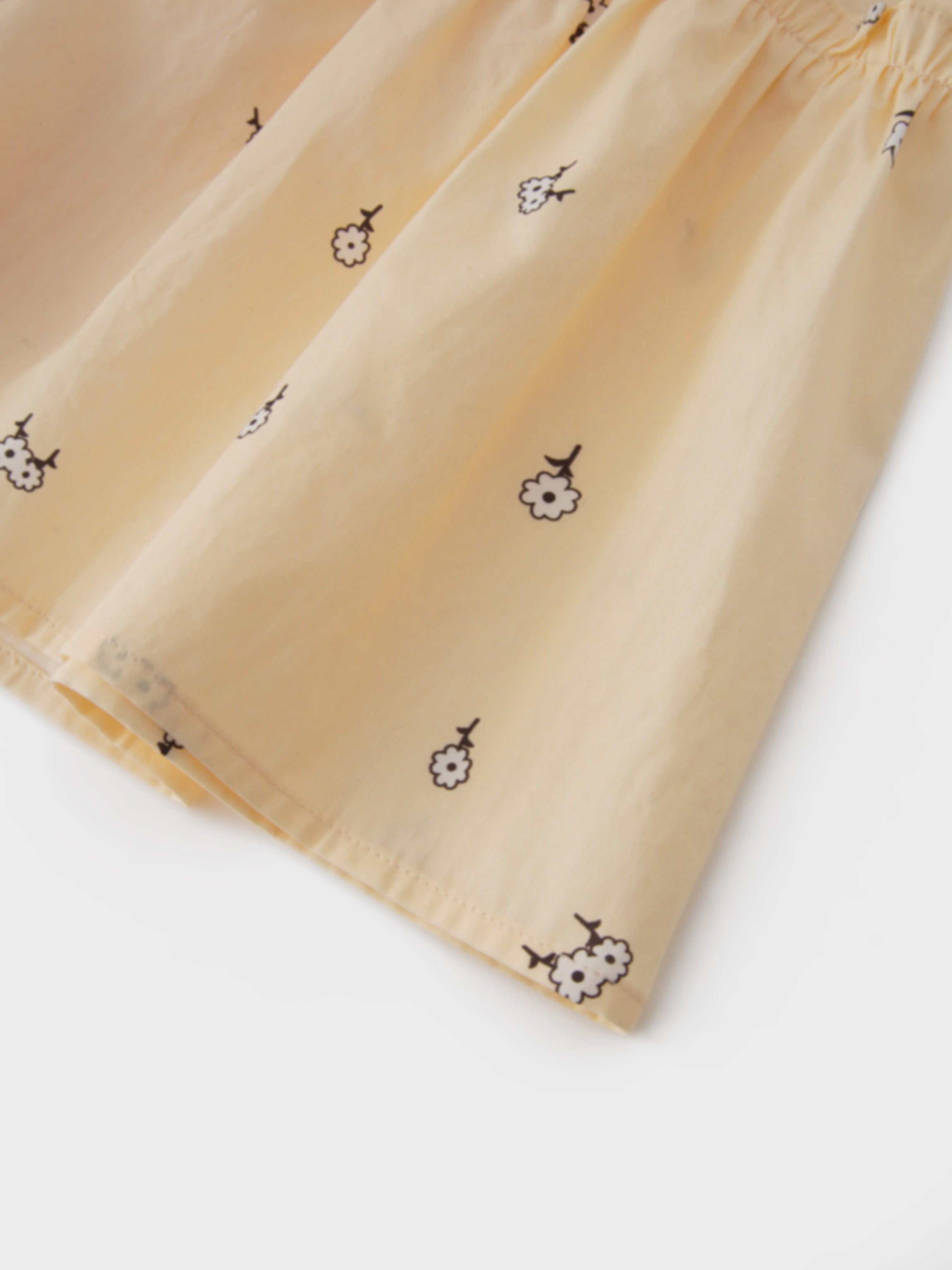 Ombre Flower Skirt-Peach