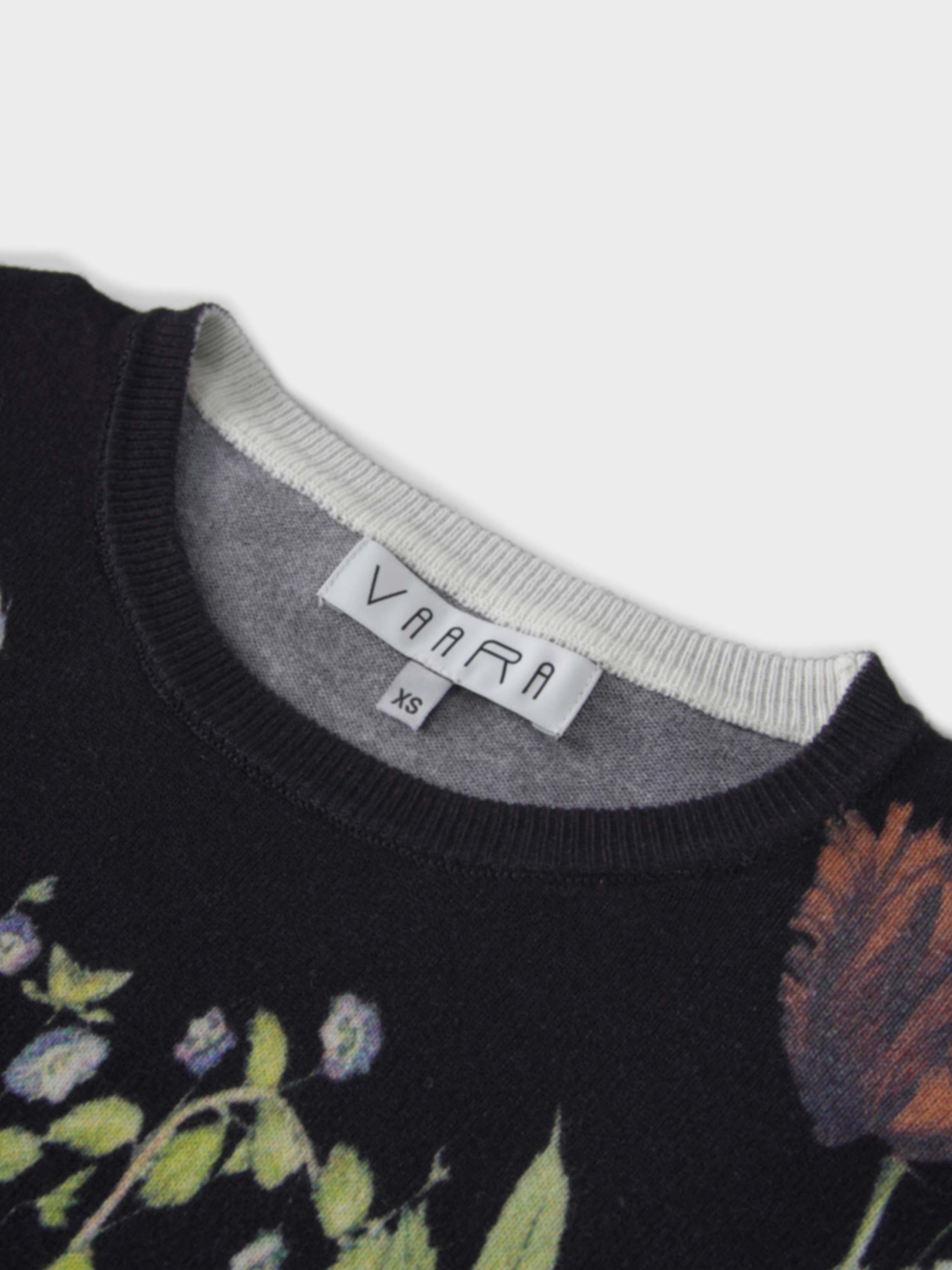 Printed Sweater-Vibrant Floral