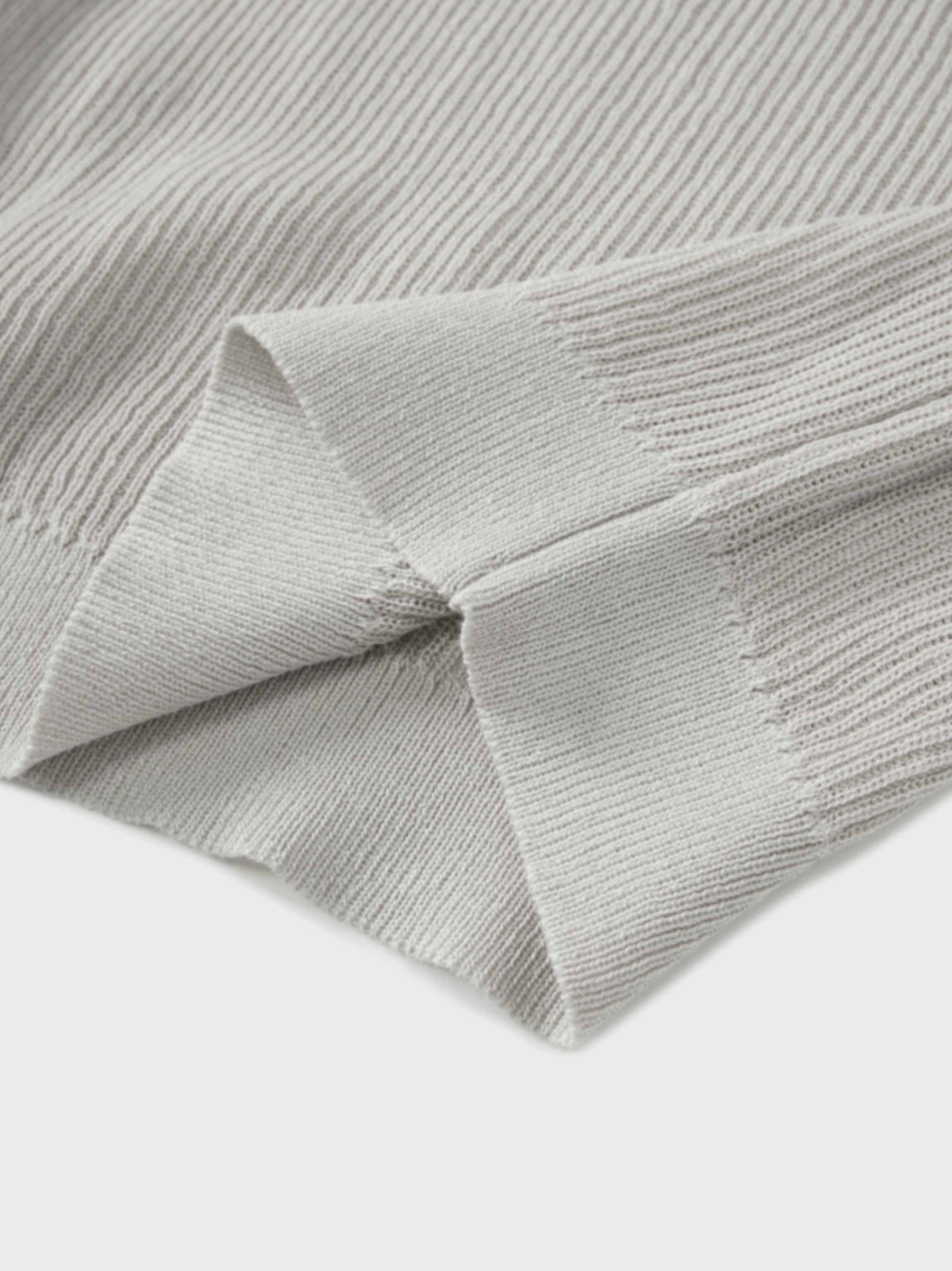 Ruffle Sweater-Ice Latte