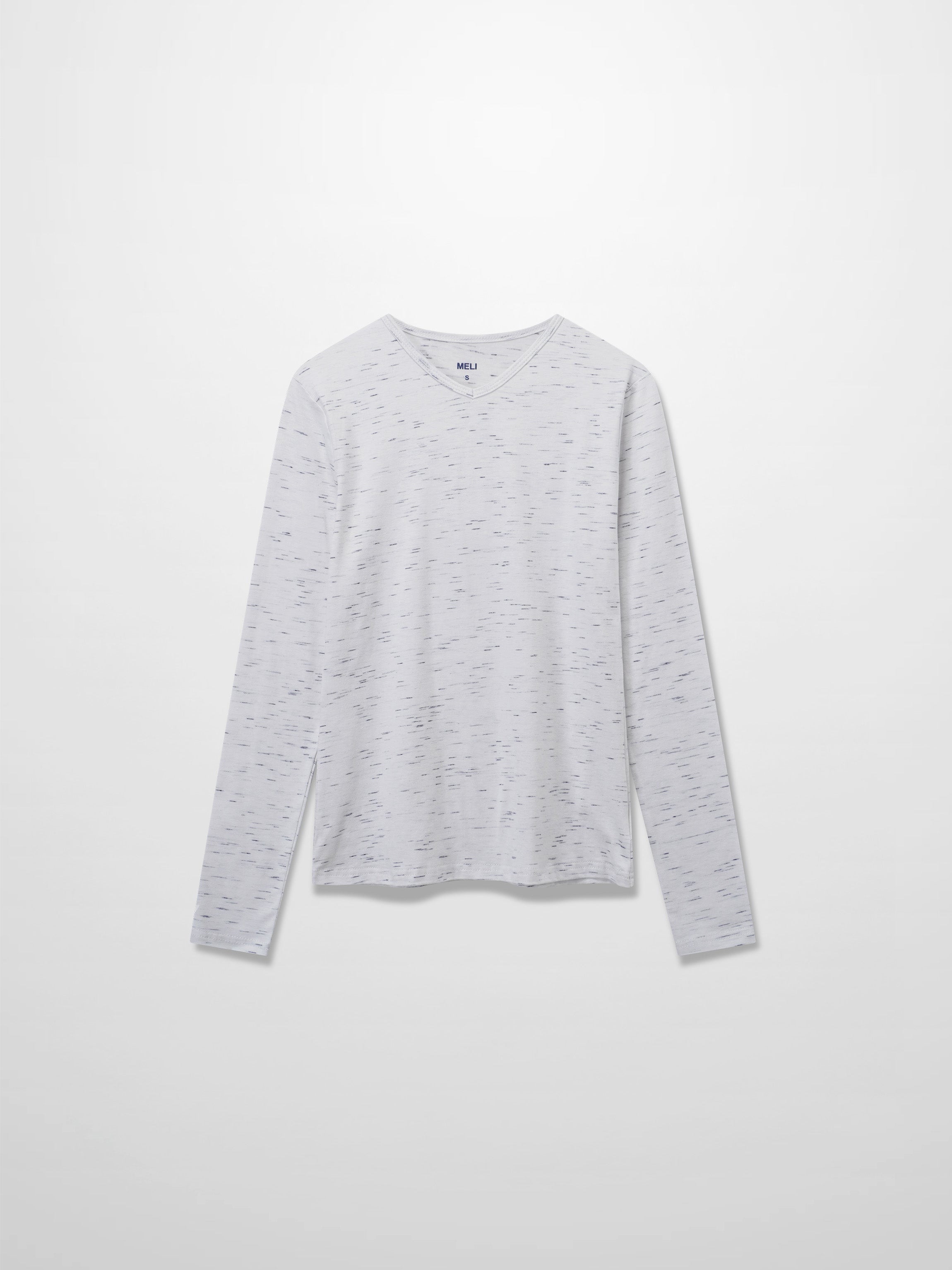 Spaced Dyed Tee-White