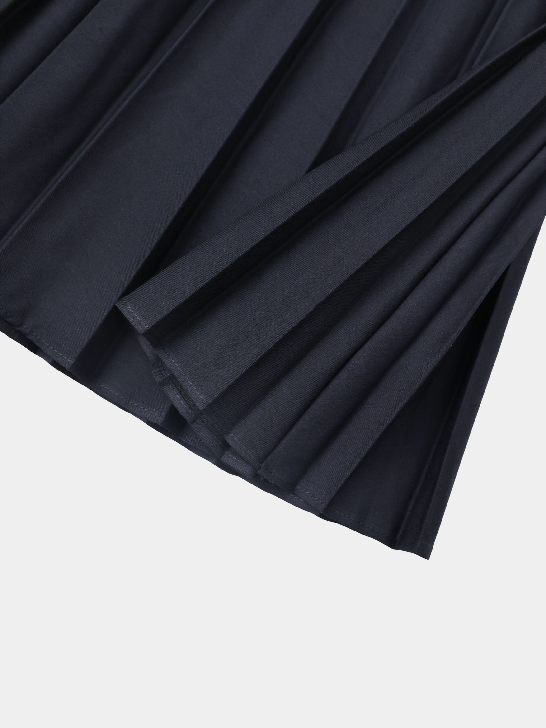 PLEATED SKIRT 24" -NAVY