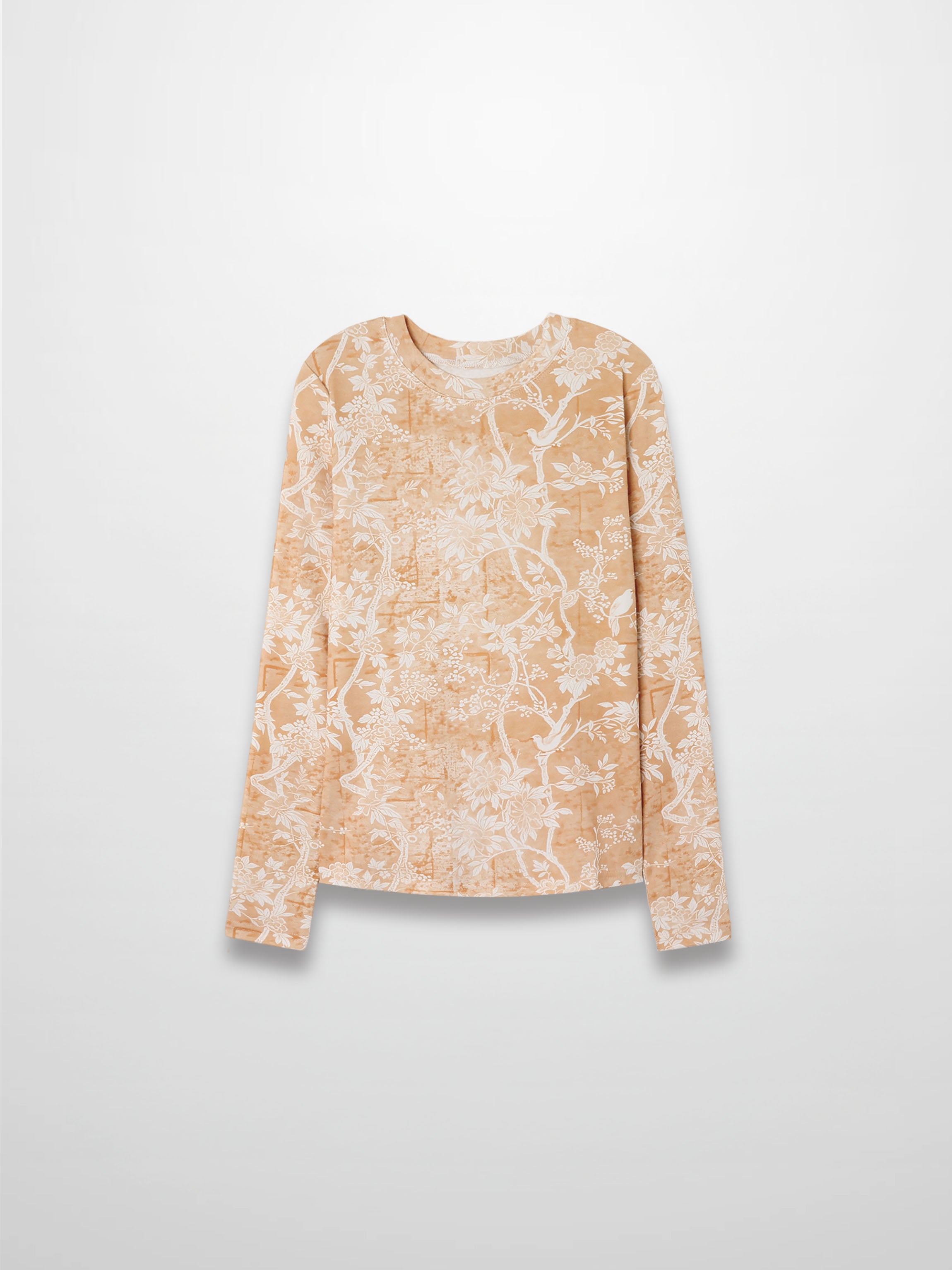 Basic Printed T-shirt-Scattered Branches