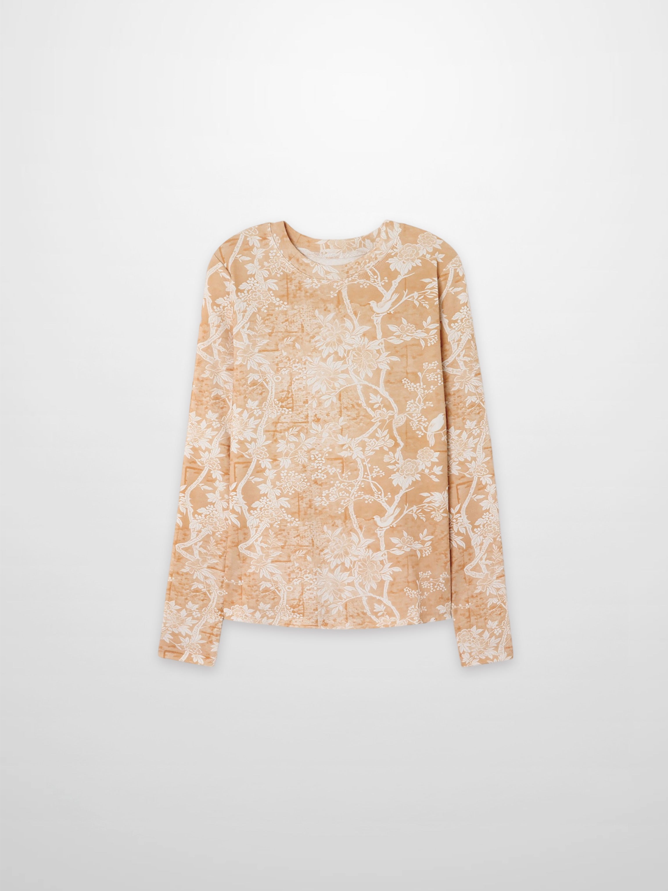 Basic Printed T-shirt-Scattered Branches