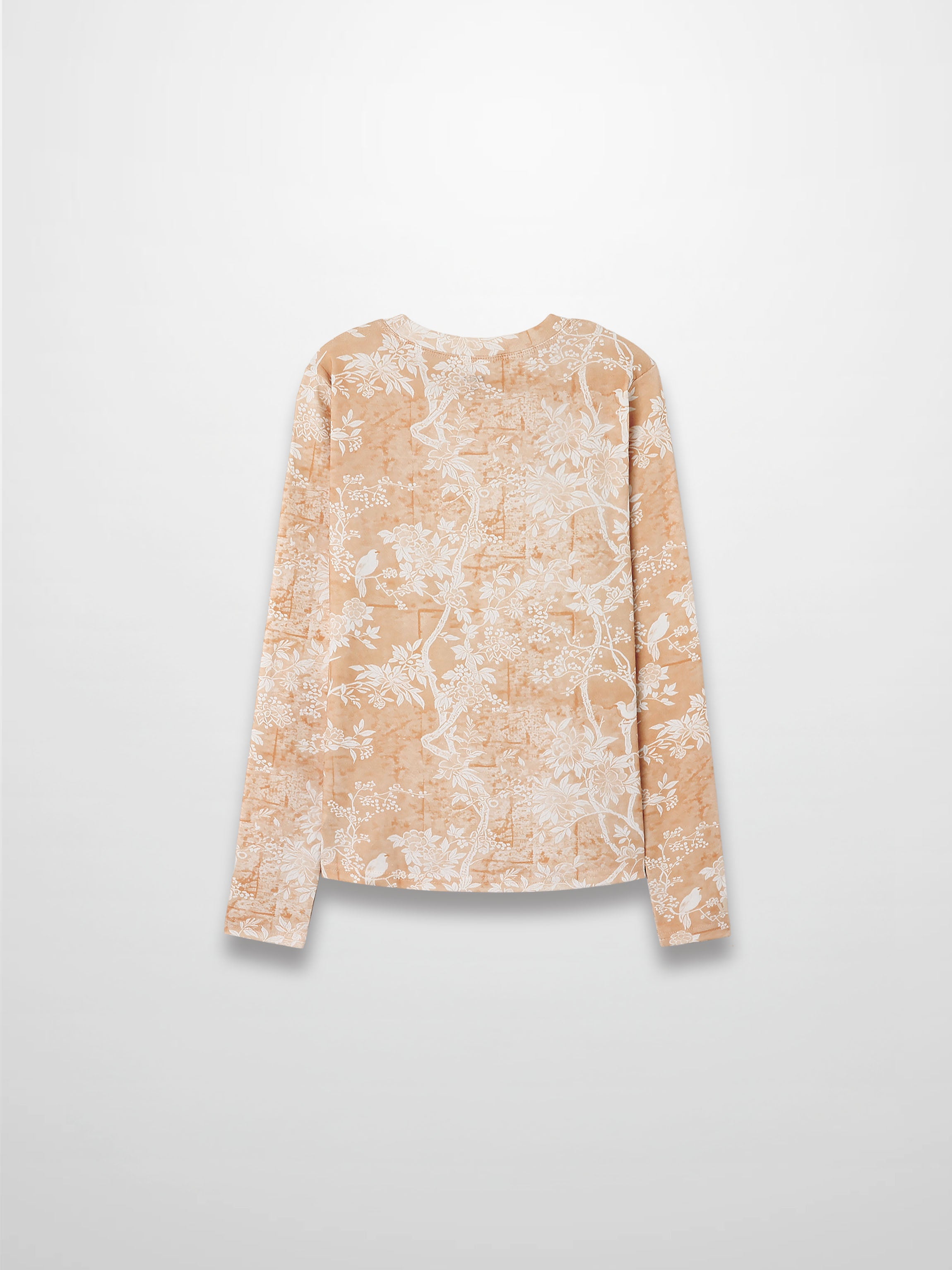 Basic Printed T-shirt-Scattered Branches