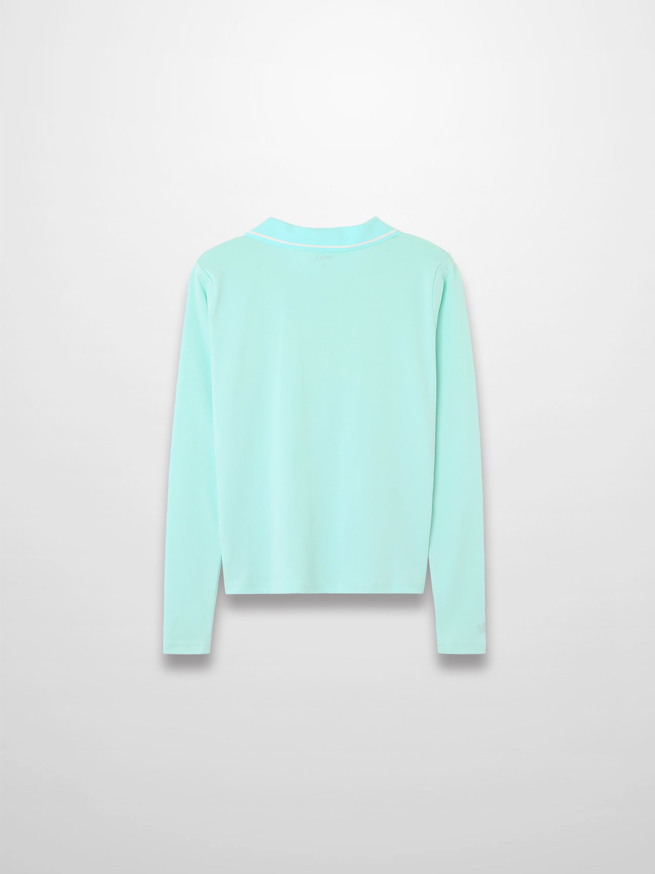 Collared High V T-Shirt-Mint