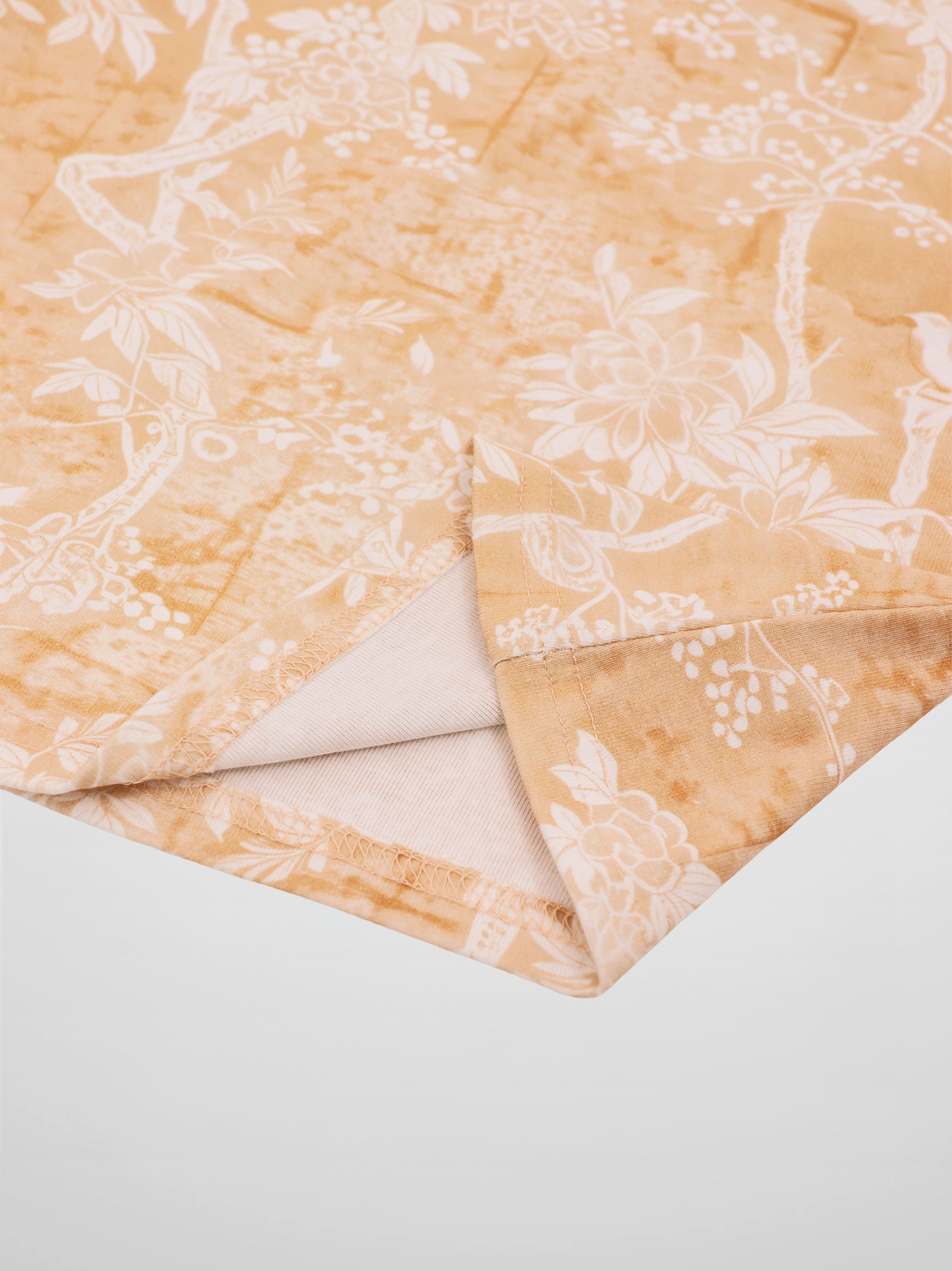 Basic Printed T-shirt-Scattered Branches